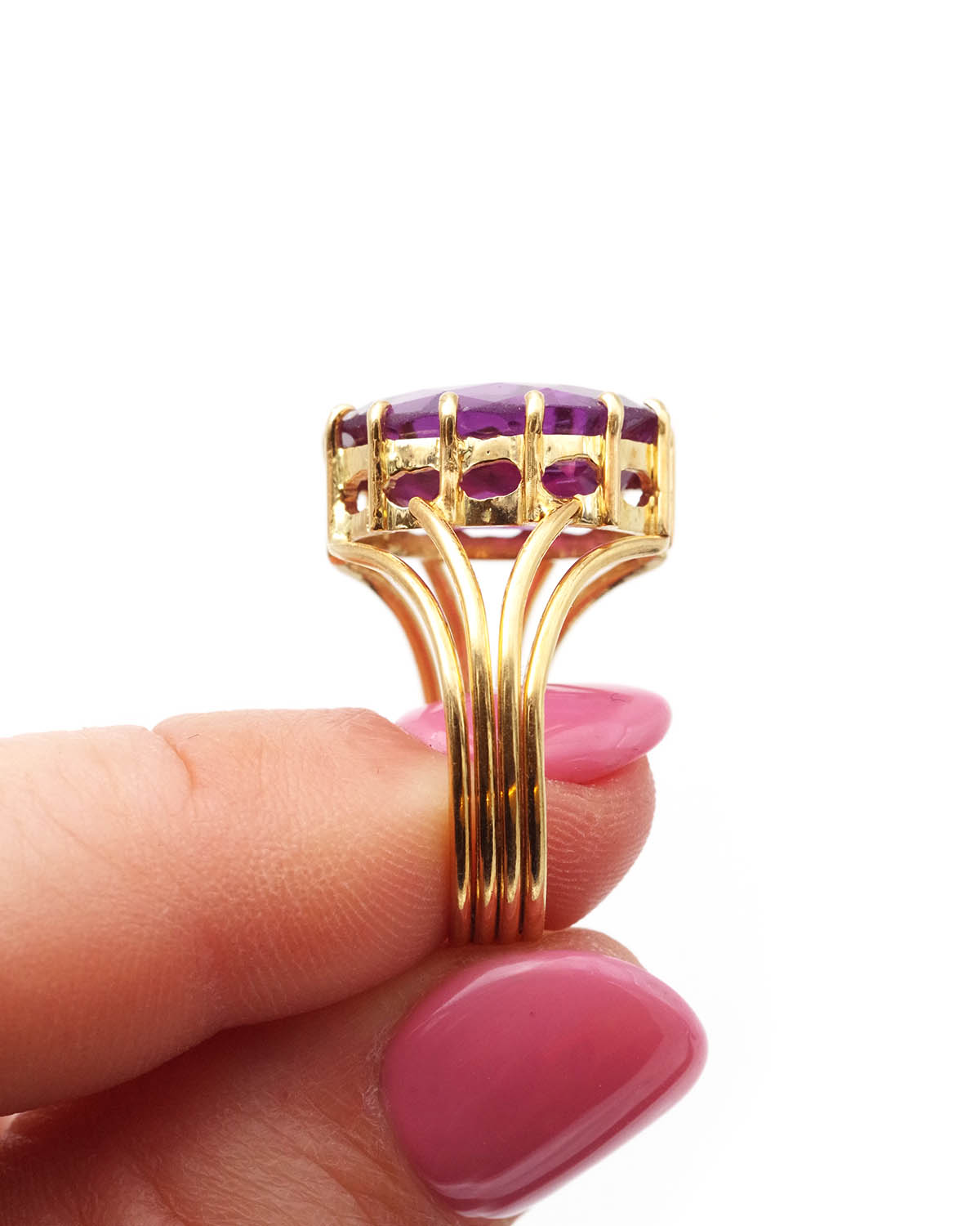 Bague cocktail vintage