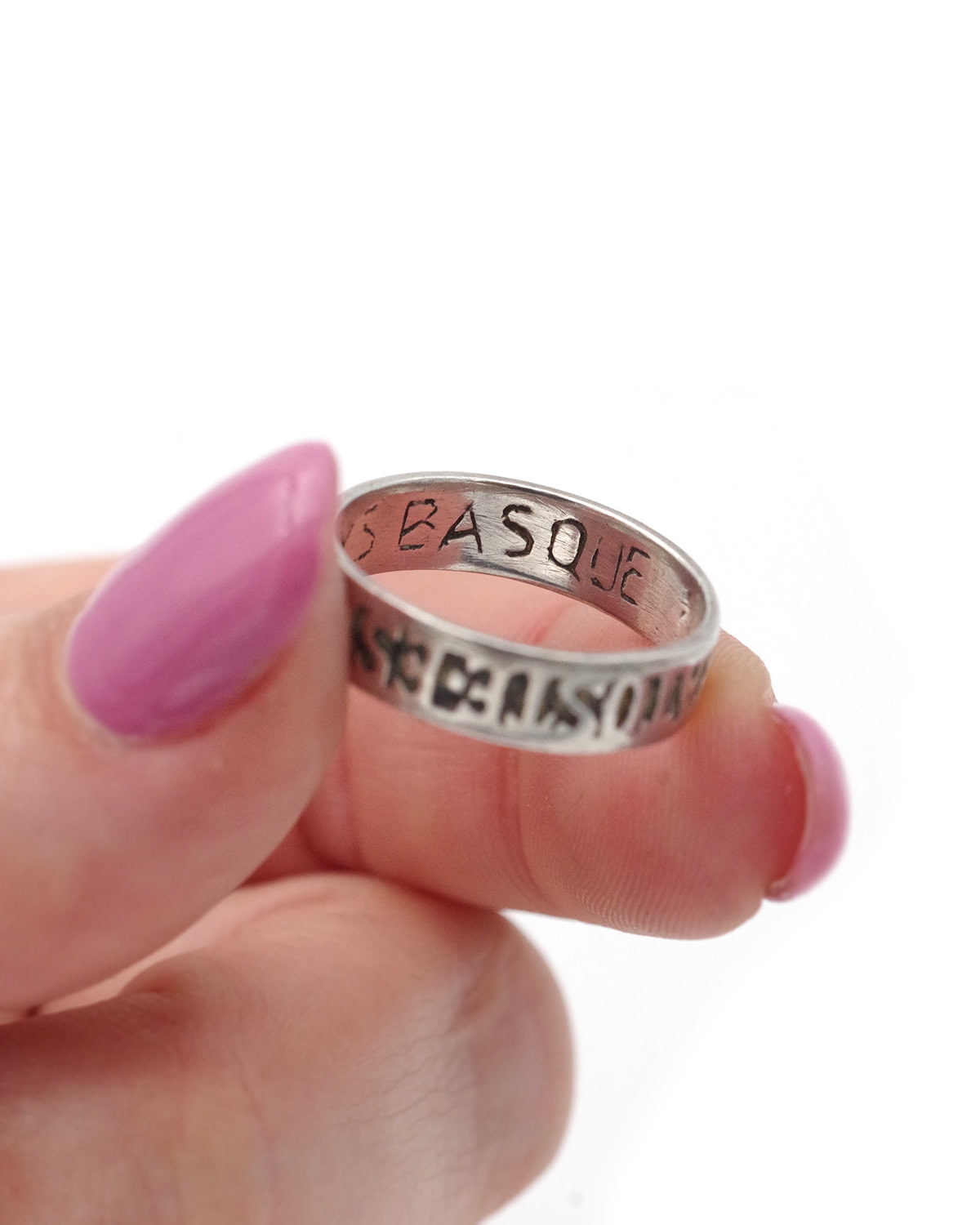 Silver Bask ring 