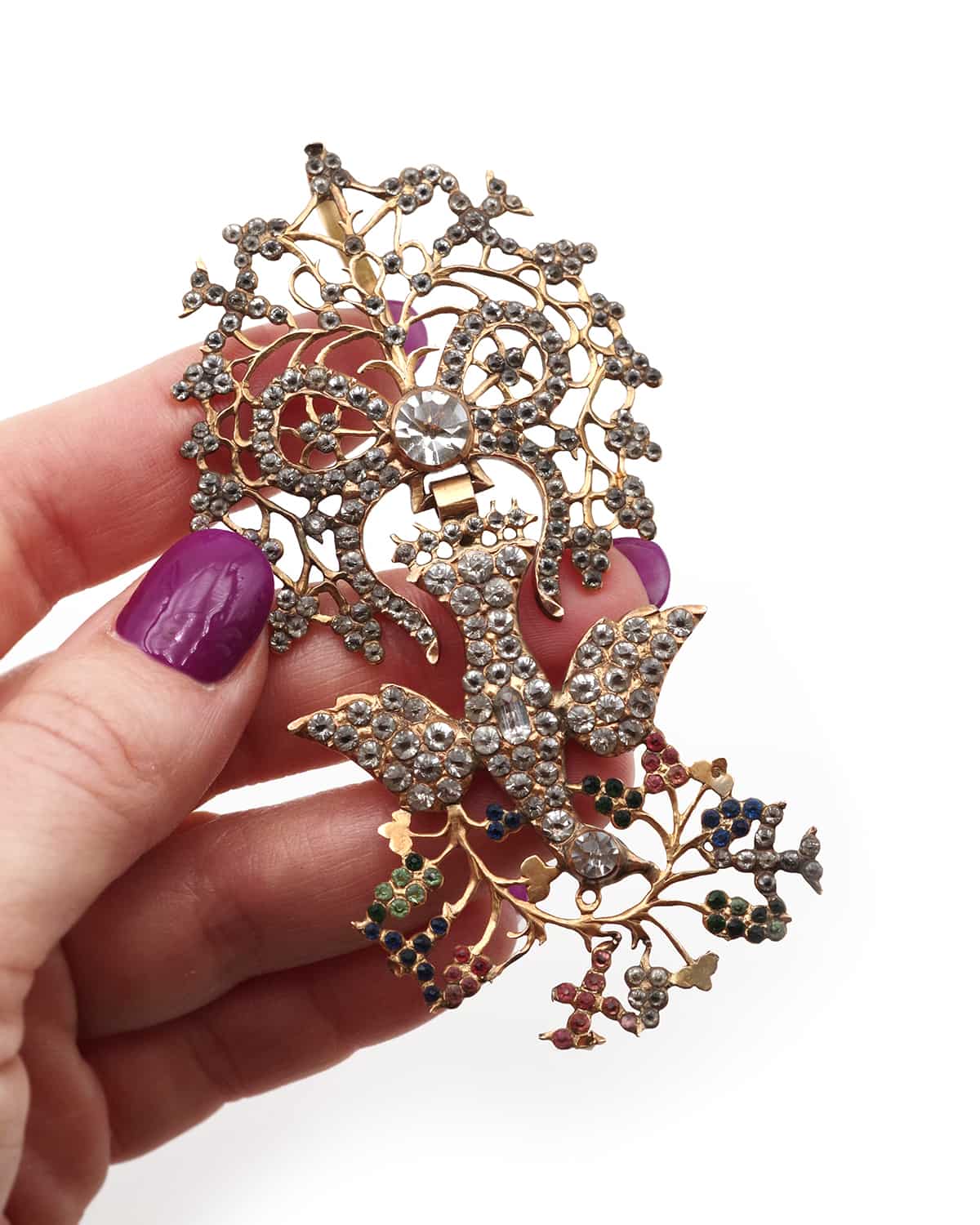 Saint esprit Normand en or et verroterie