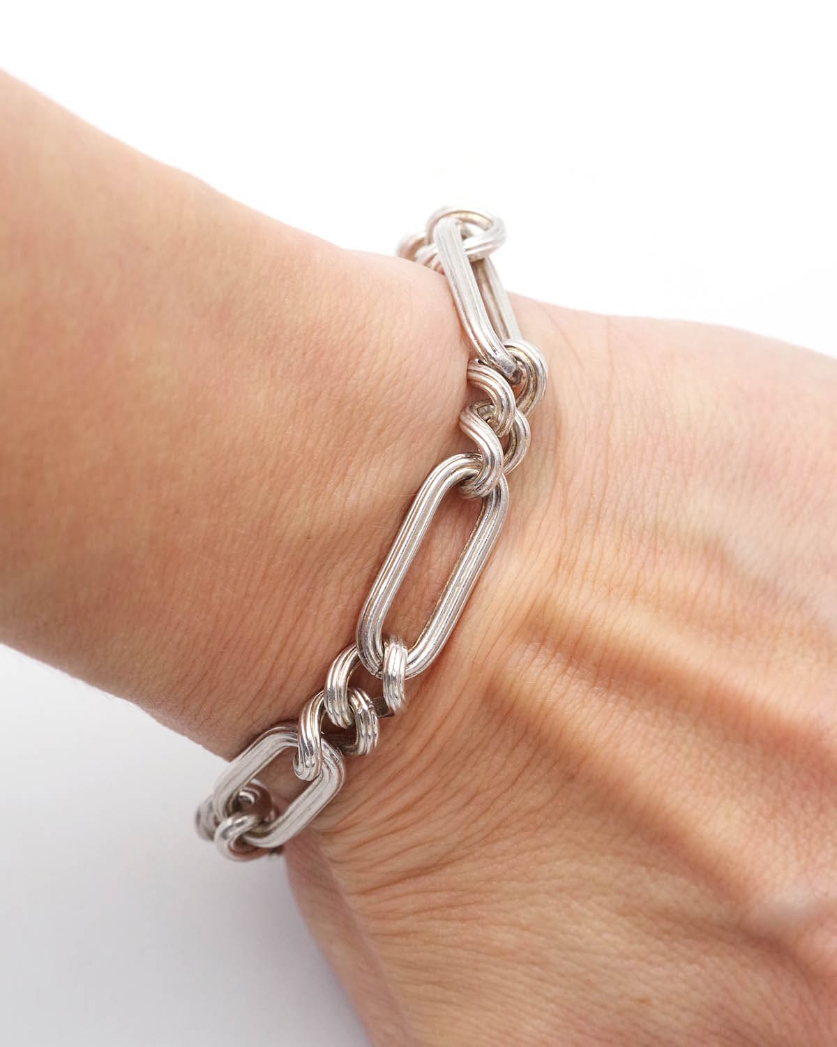 Gay brothers silver bracelet