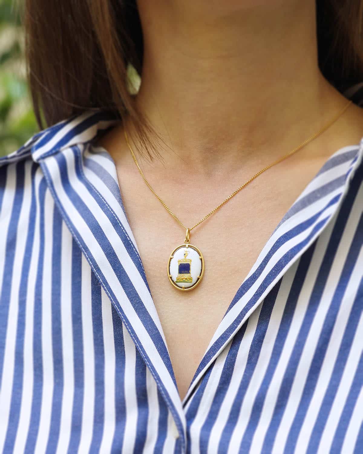 victorian french pendant