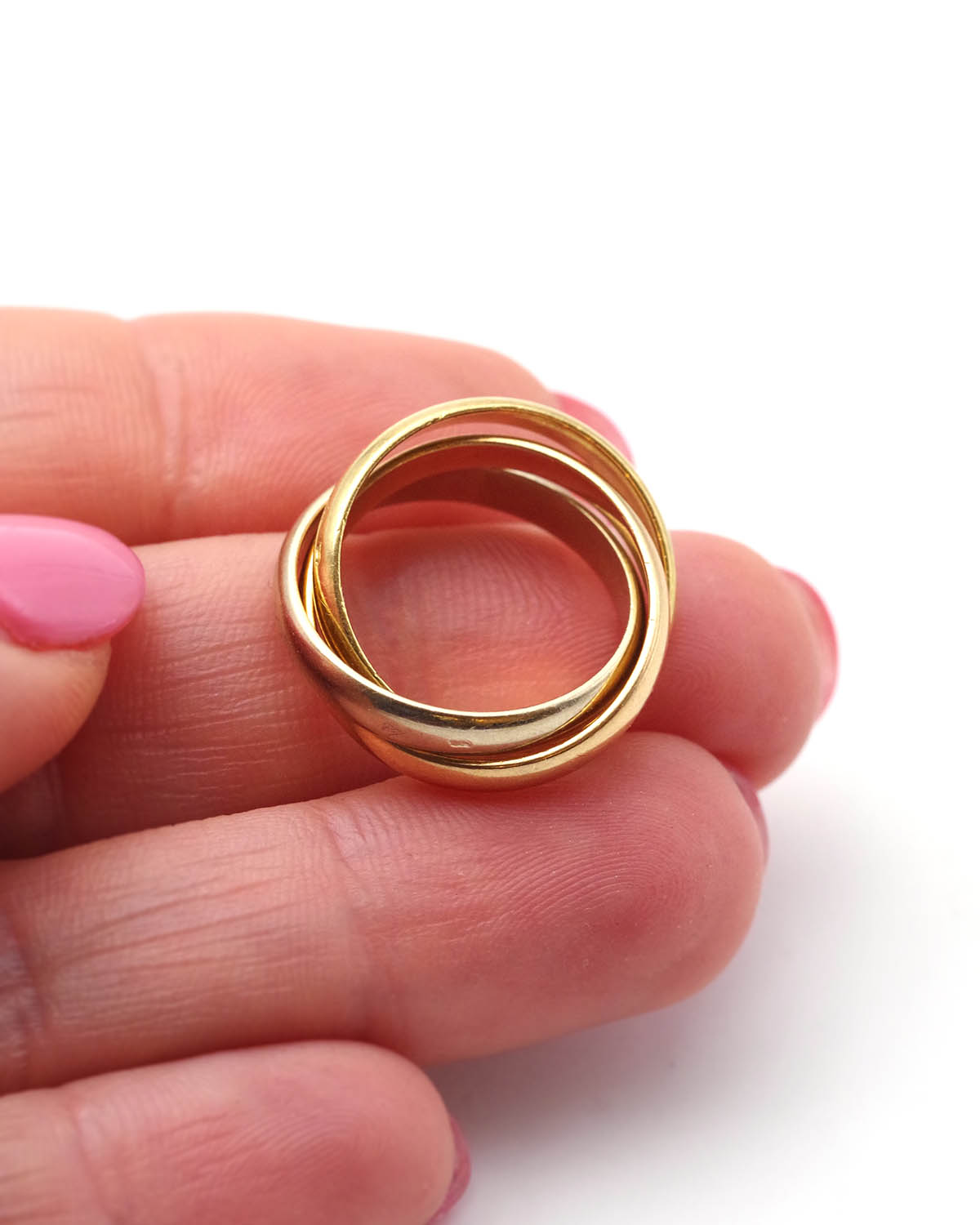Trinity gold ring