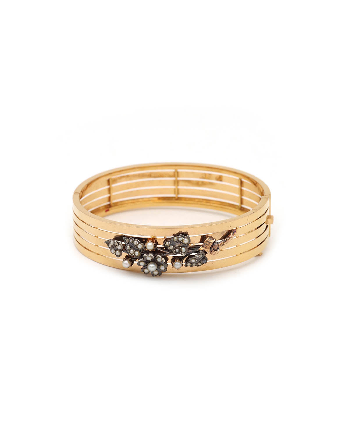Bracelet manchette en or 