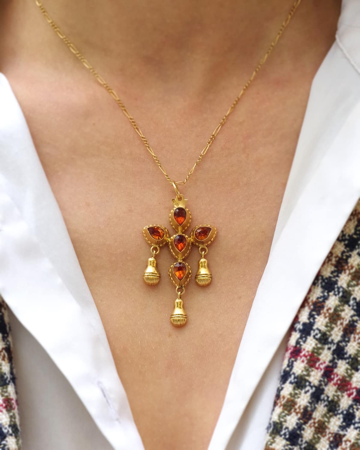 Victorian Holy spirit pendant