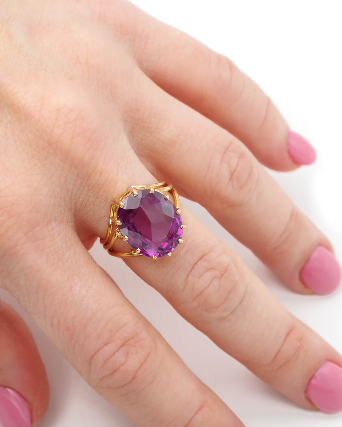 Bague cocktail vintage