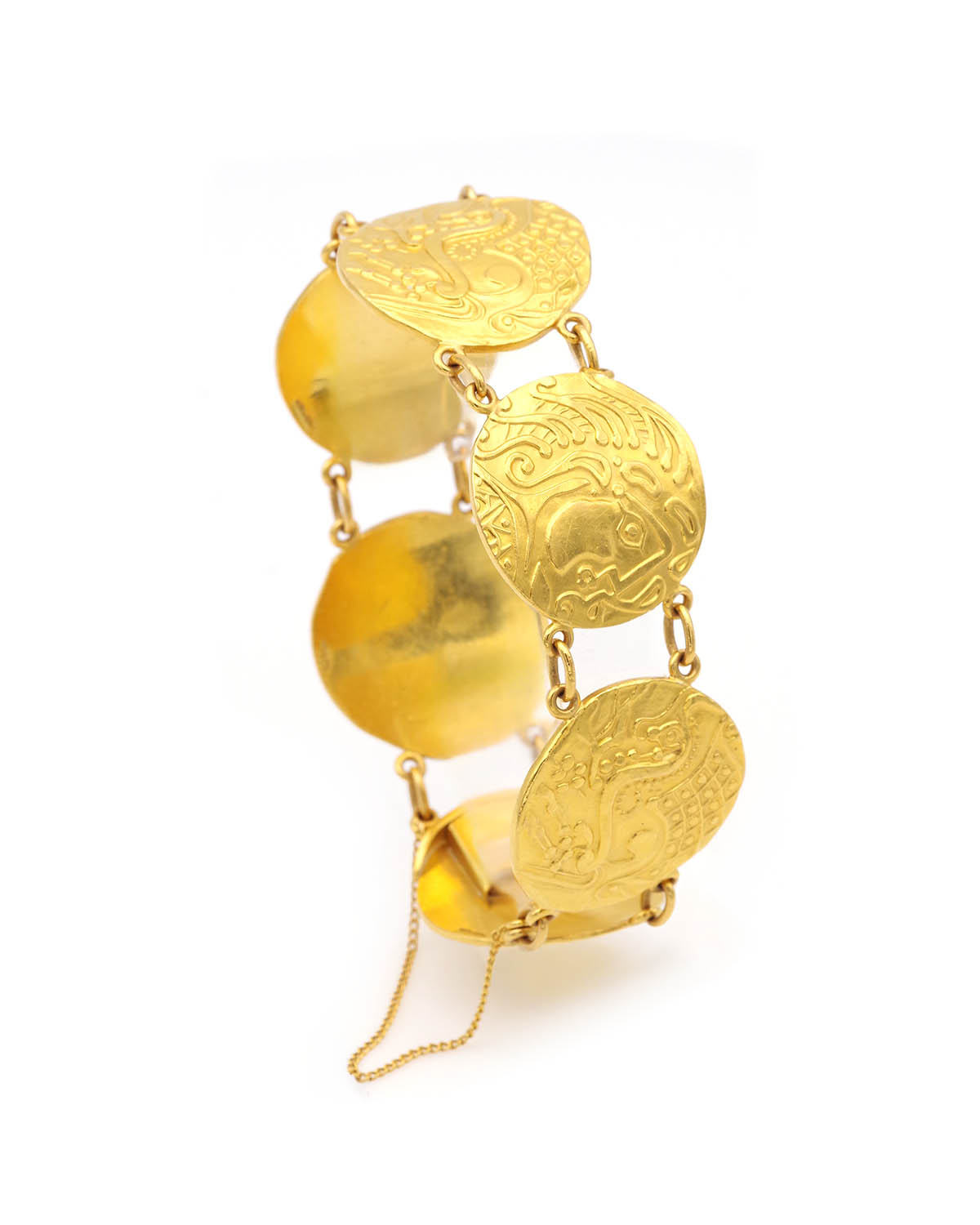 monnaie de paris 22k gold bracelet 
