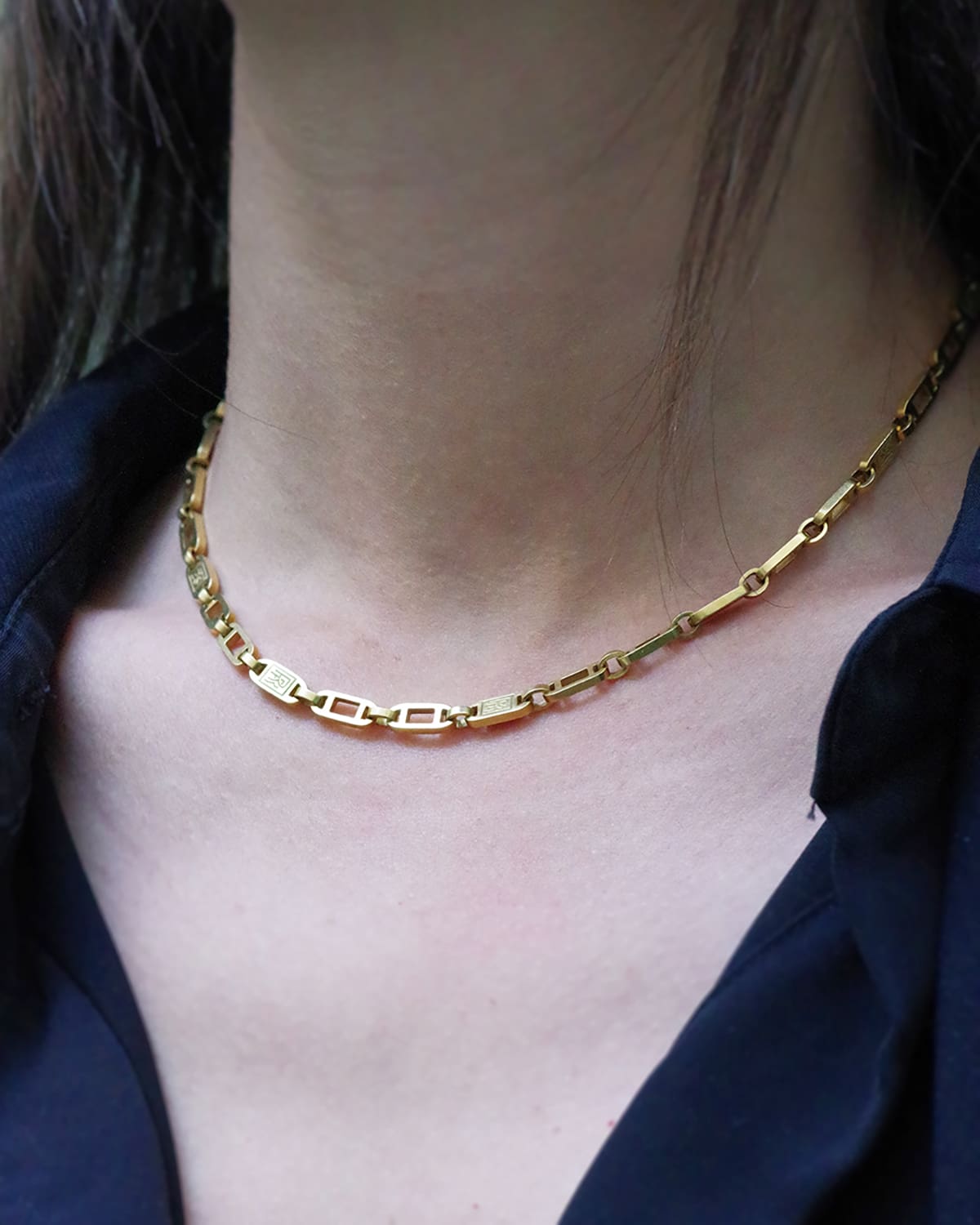 Pre-owned solid gold necklace