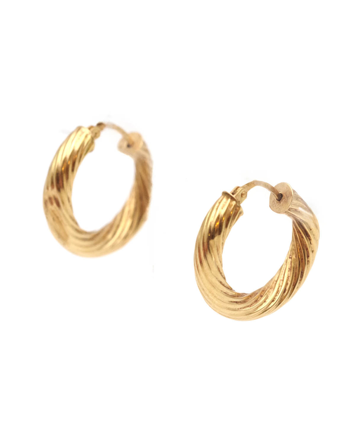 Charles Perroud gold earrings