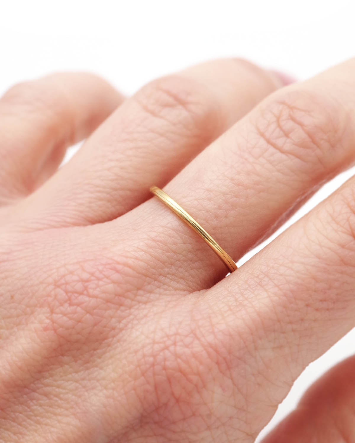 Victorian gold gimmel ring