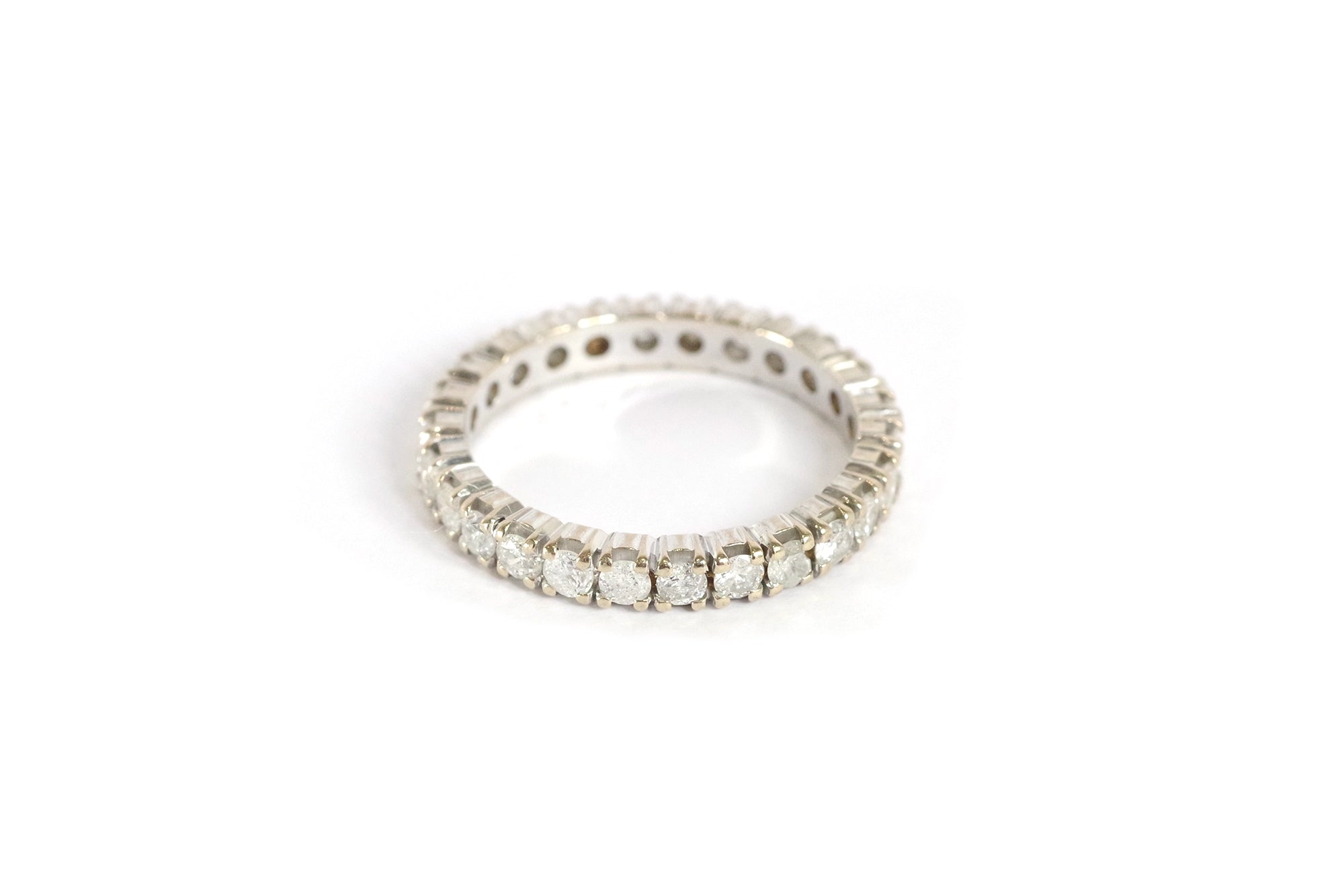 Eternity diamond ring