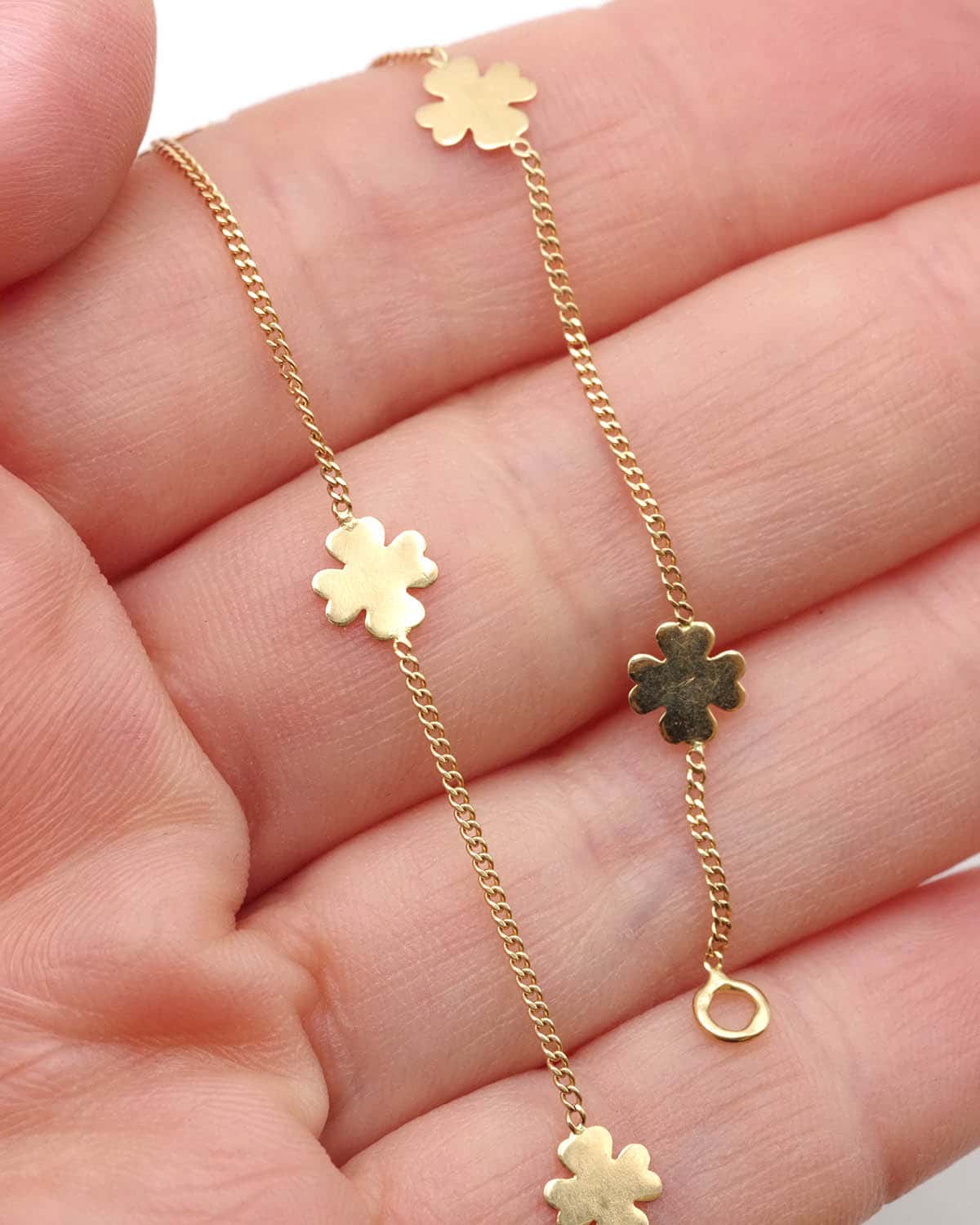 Lucky clover bracelet