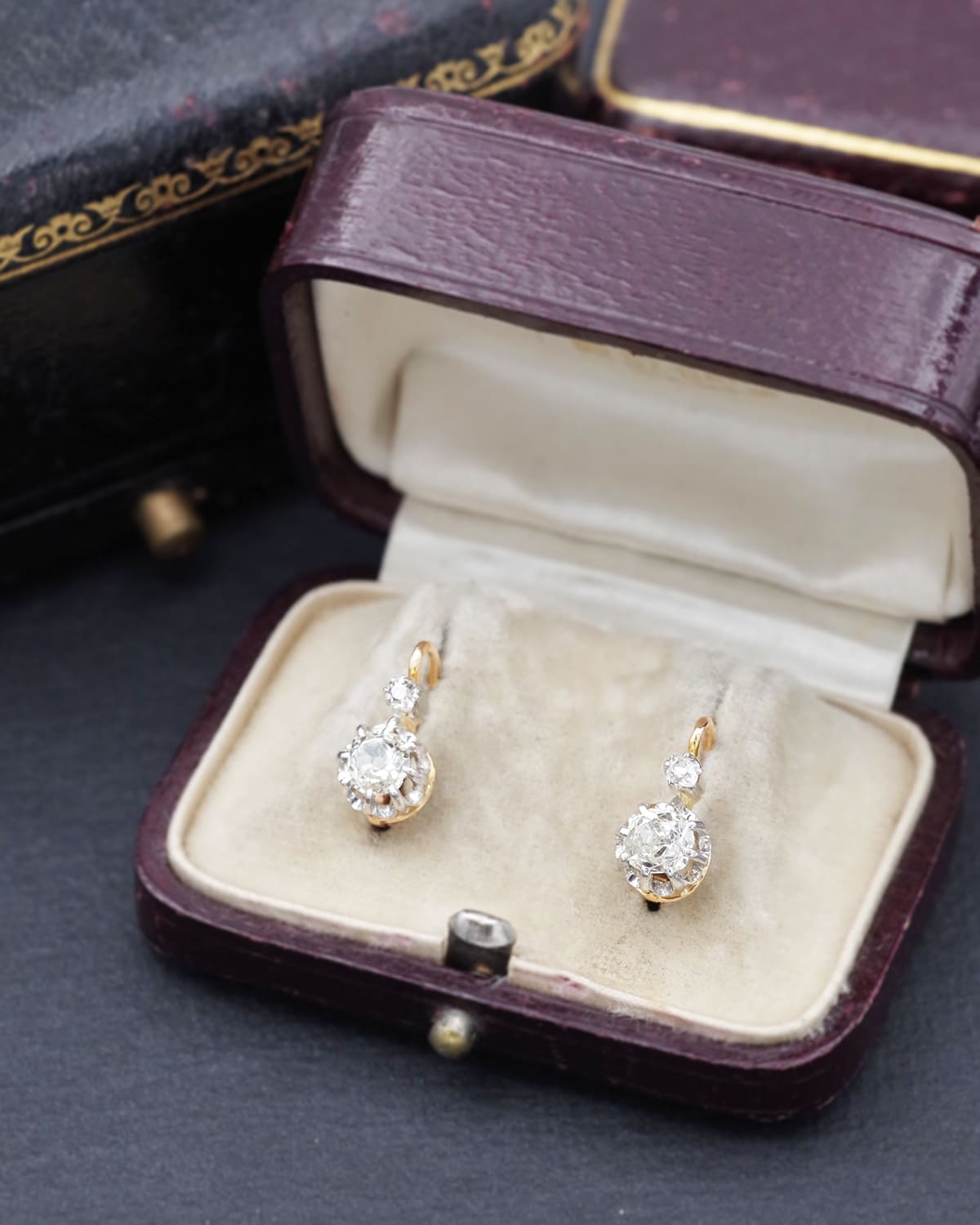 Dormeuses diamants 0.90 ct