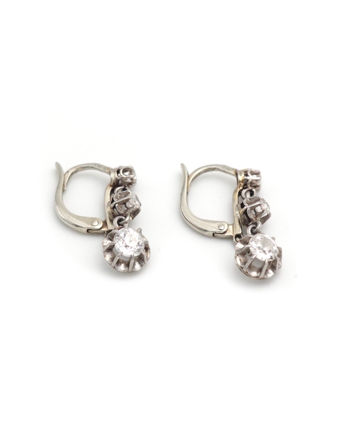 Art Deco diamond earrings