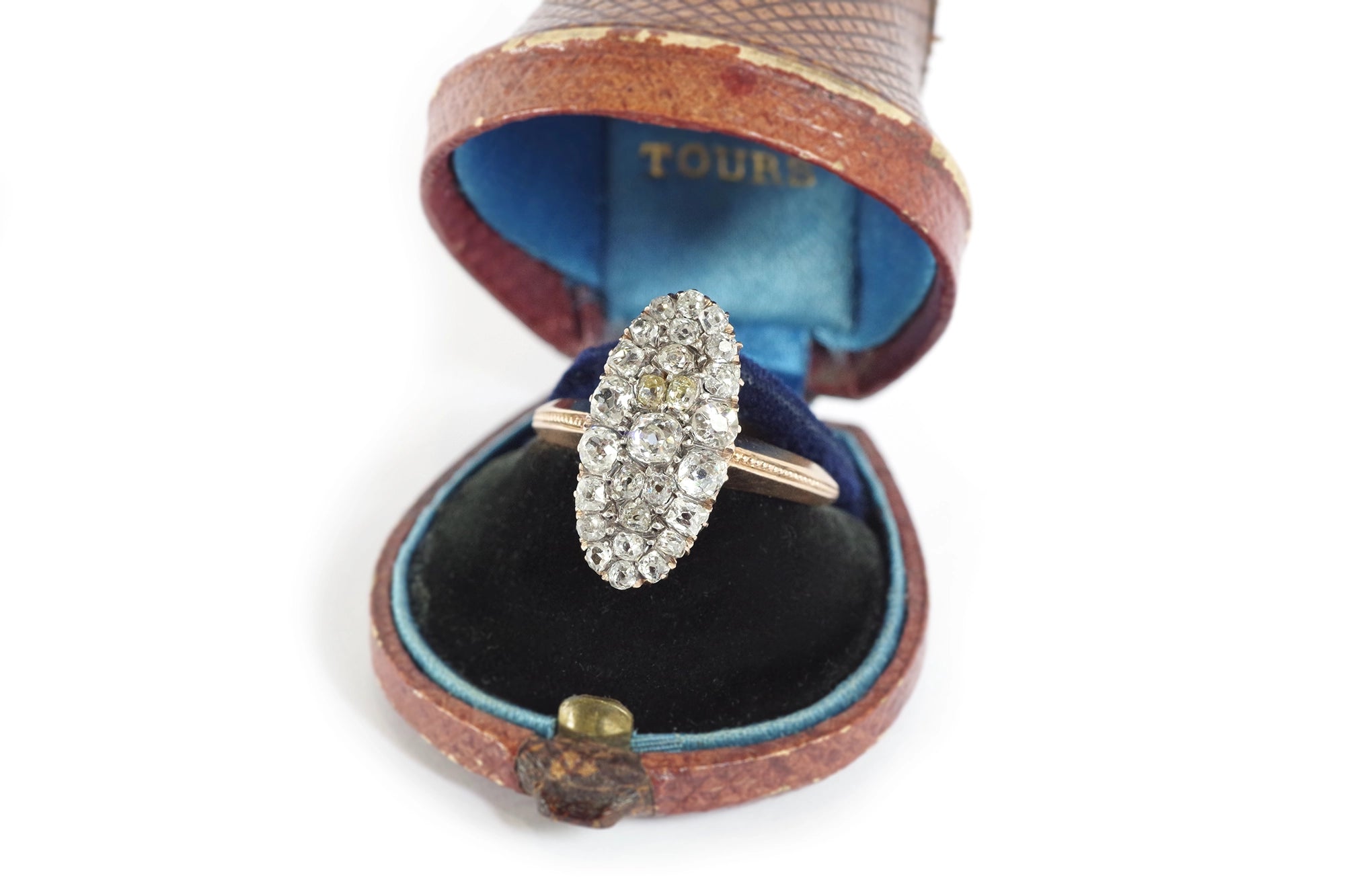 bague marquise diamants