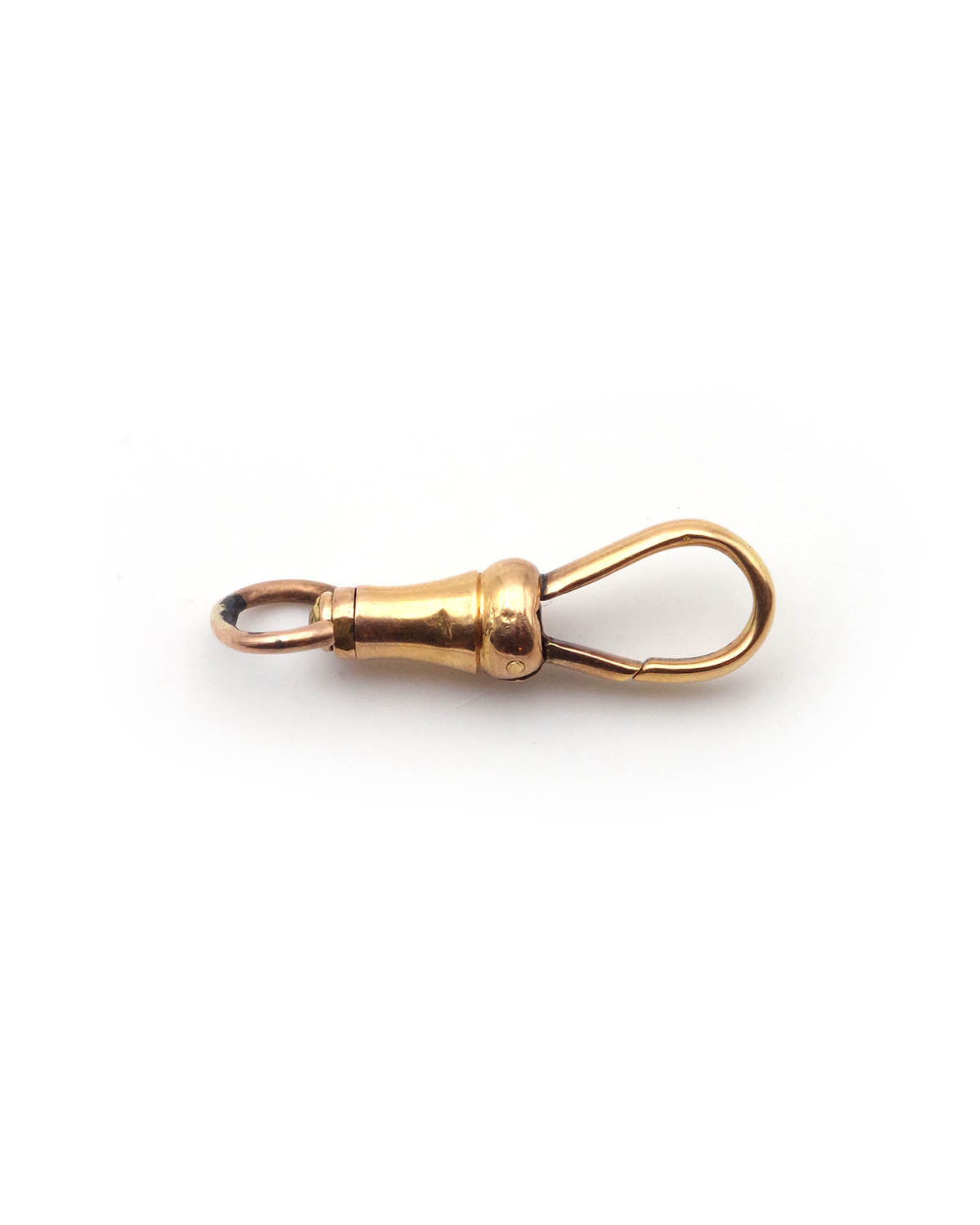 Antique dog clasp in gold