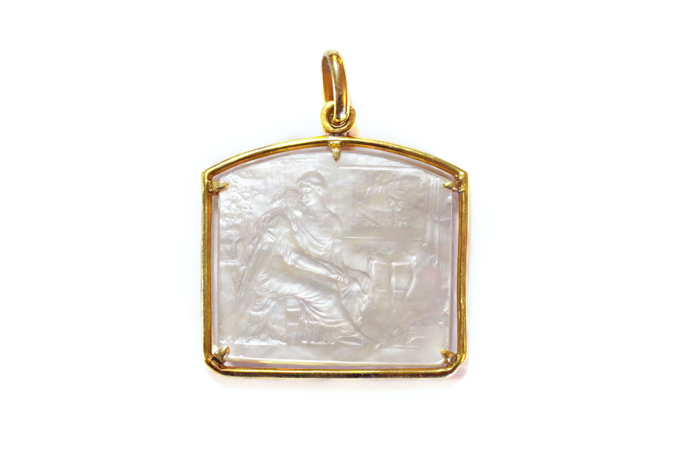 Pendentif Art Deco Raoul Lamourdedieu