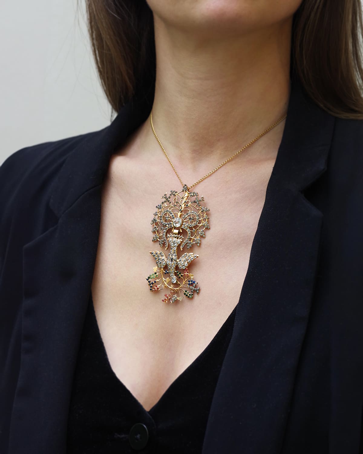 Saint esprit de normandie en or