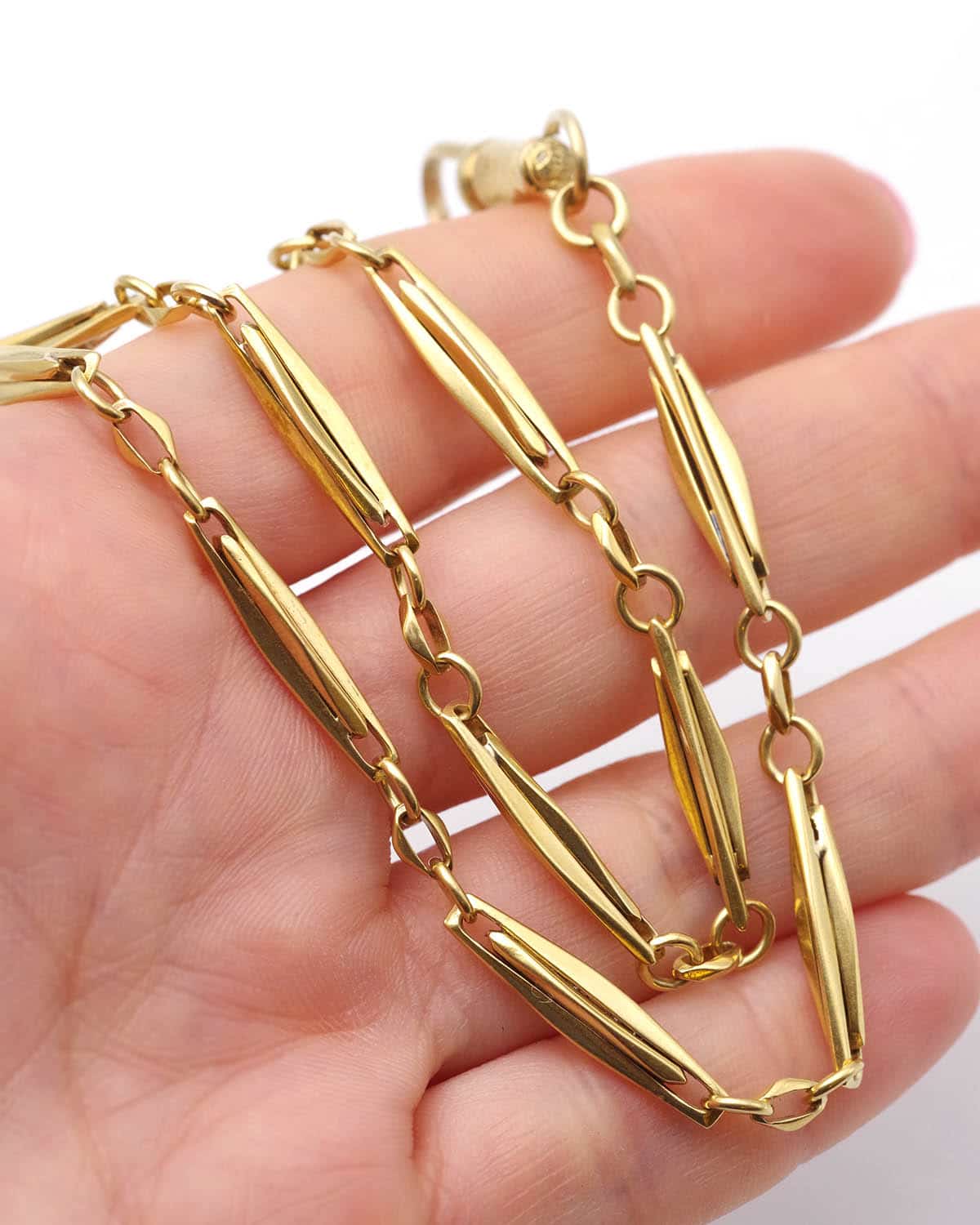 Victorian gold chocker necklace