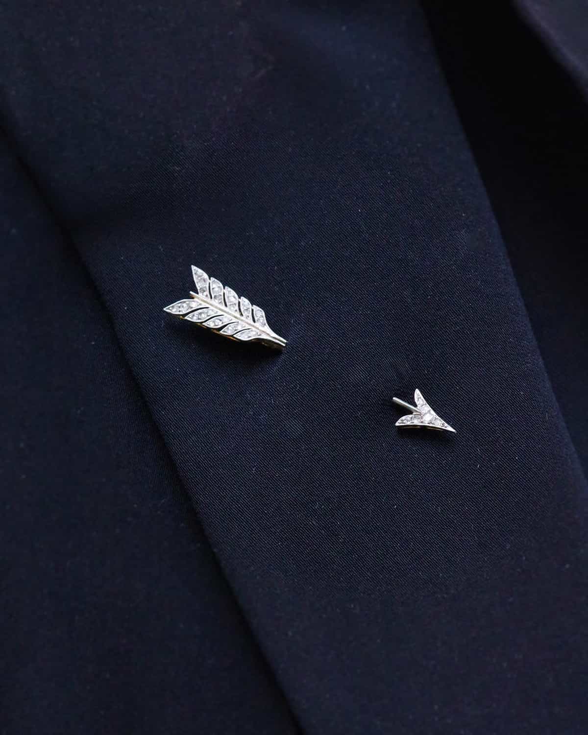 Edwardian diamond pin