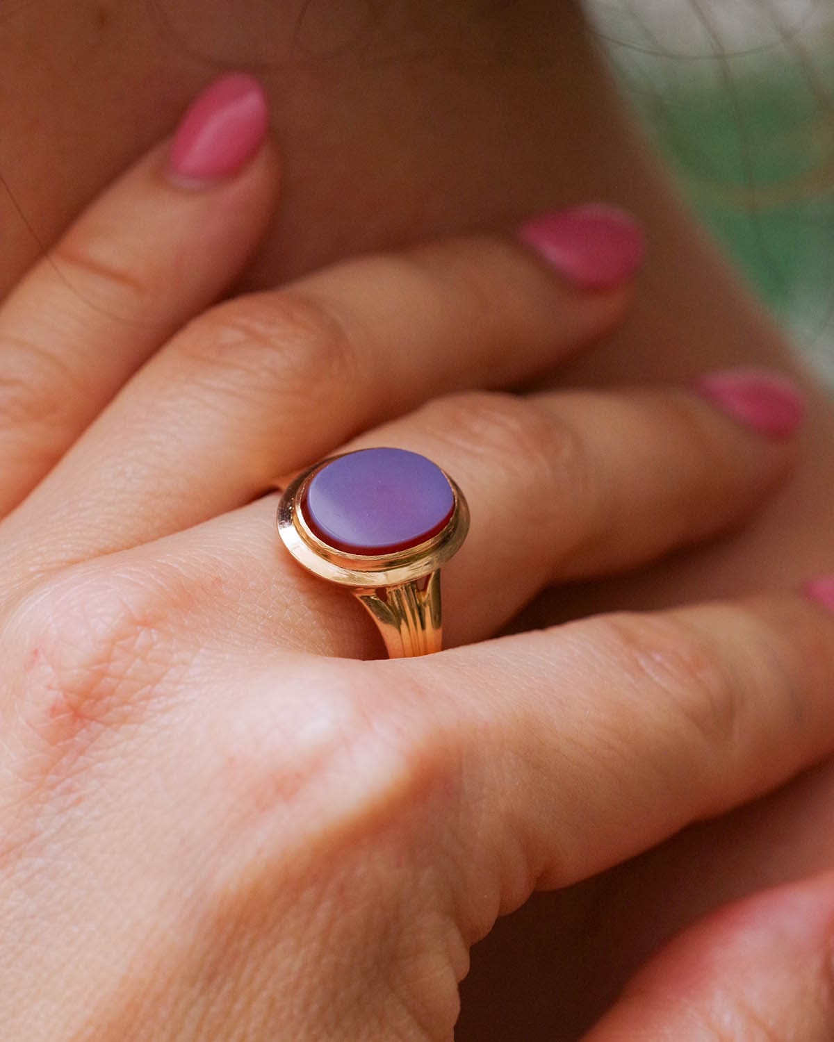 Bague chevalière homme en or