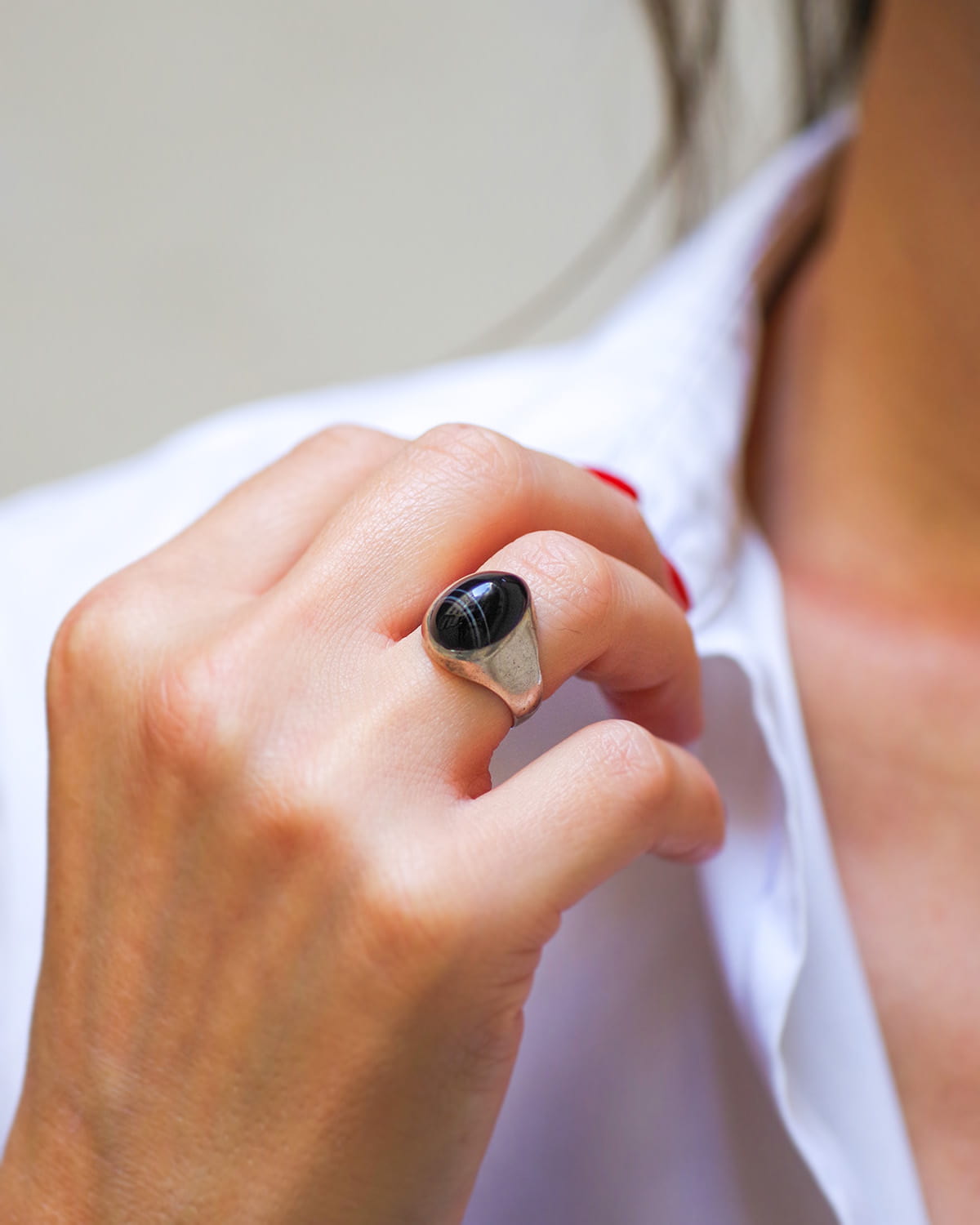 Bague vintage en argent