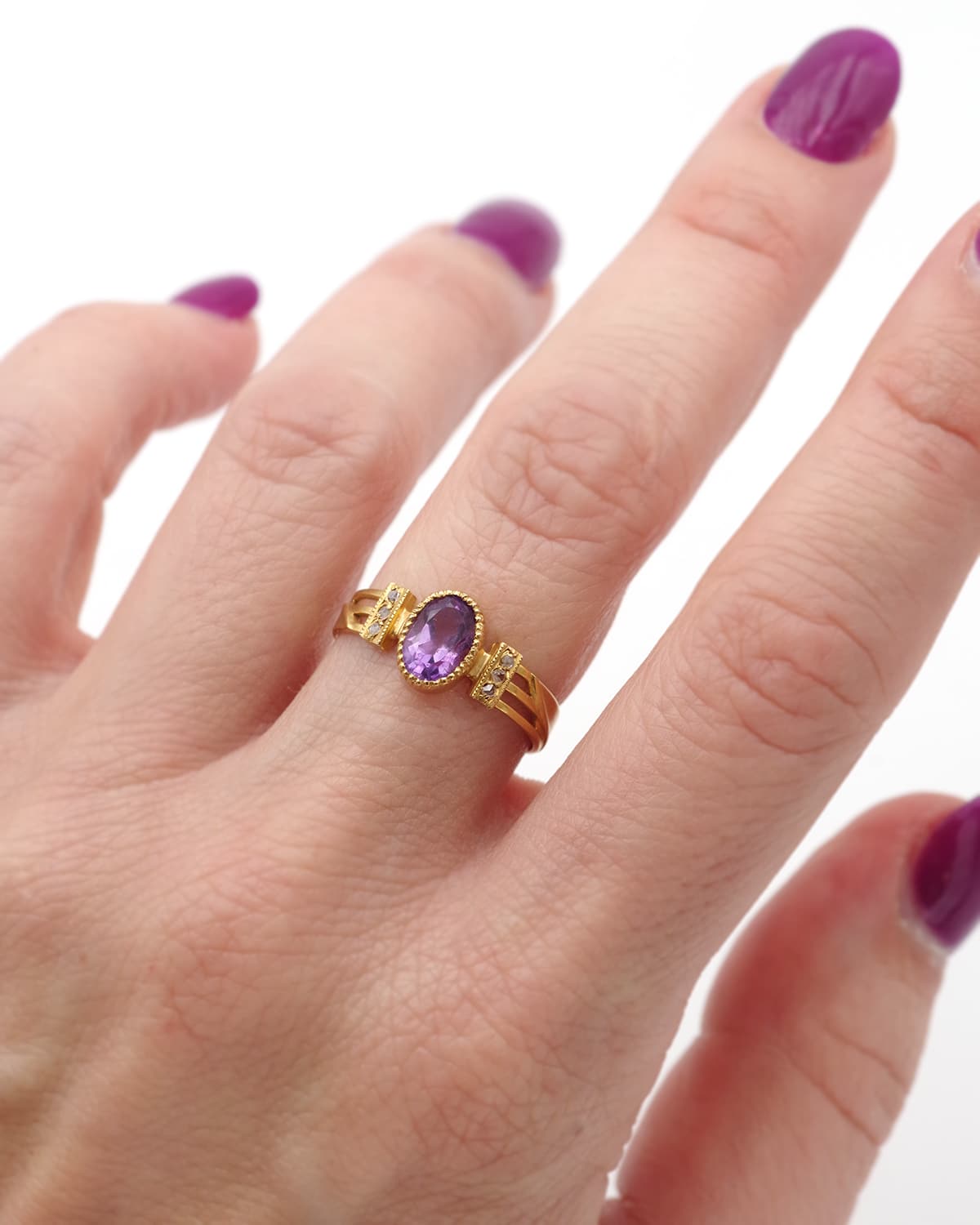 Antique Amethyst ring