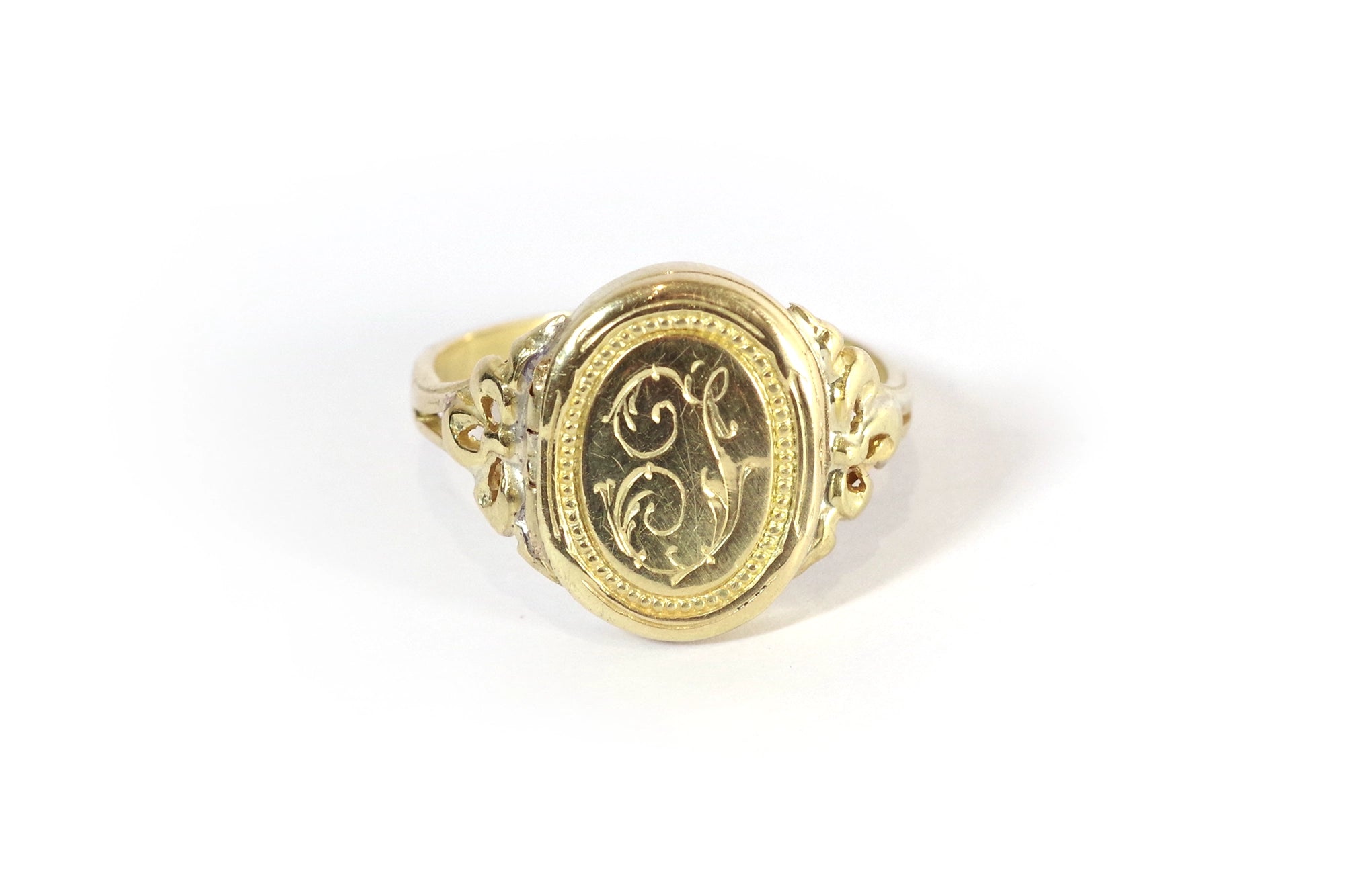 bague poison I monogramme