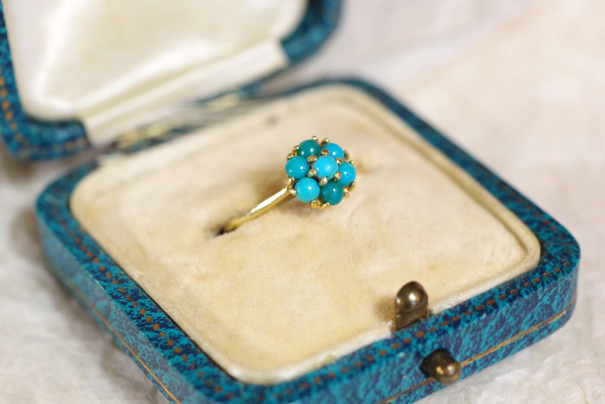 bague ancienne turquoise