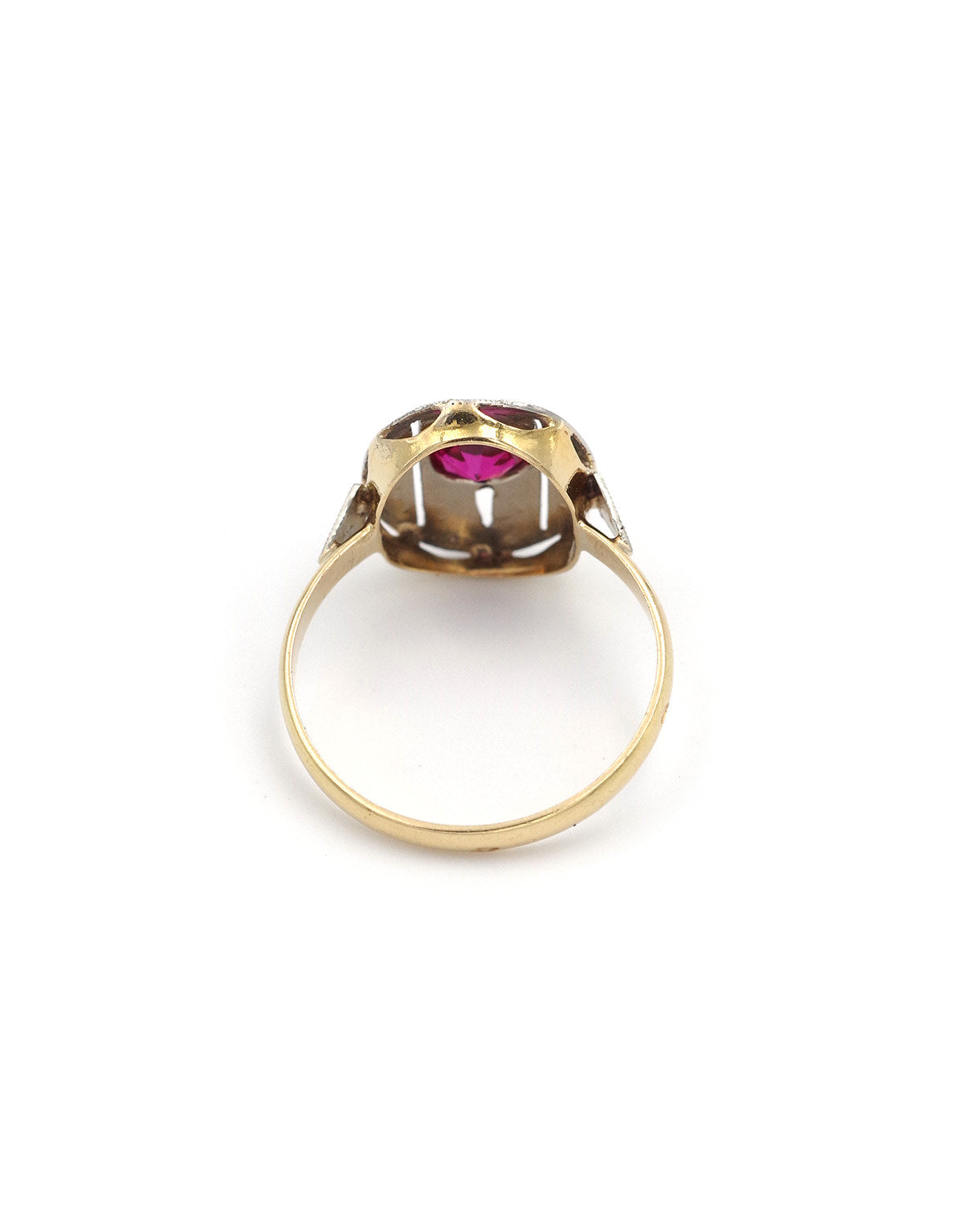 Art deco gold ring