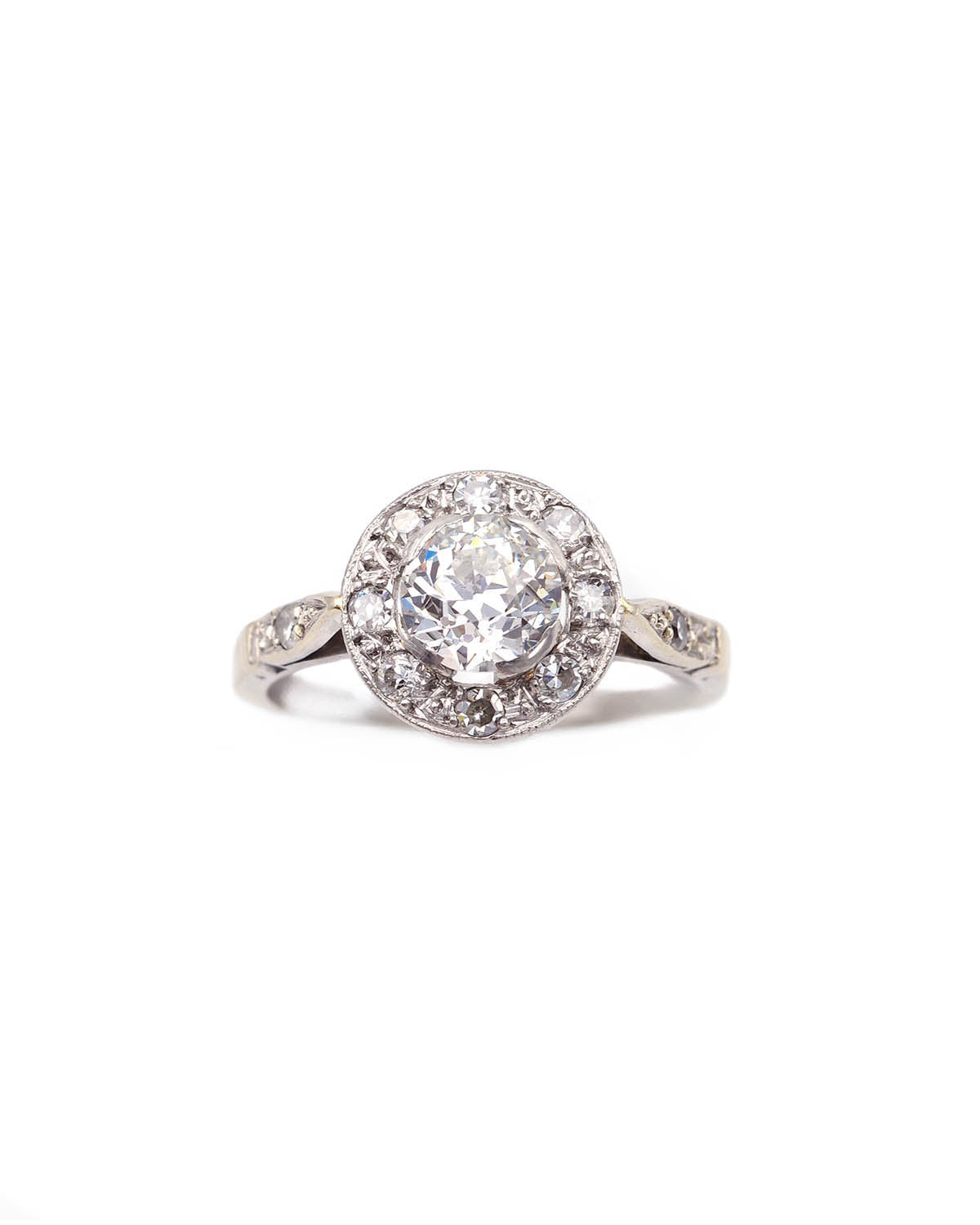 Art deco diamond ring