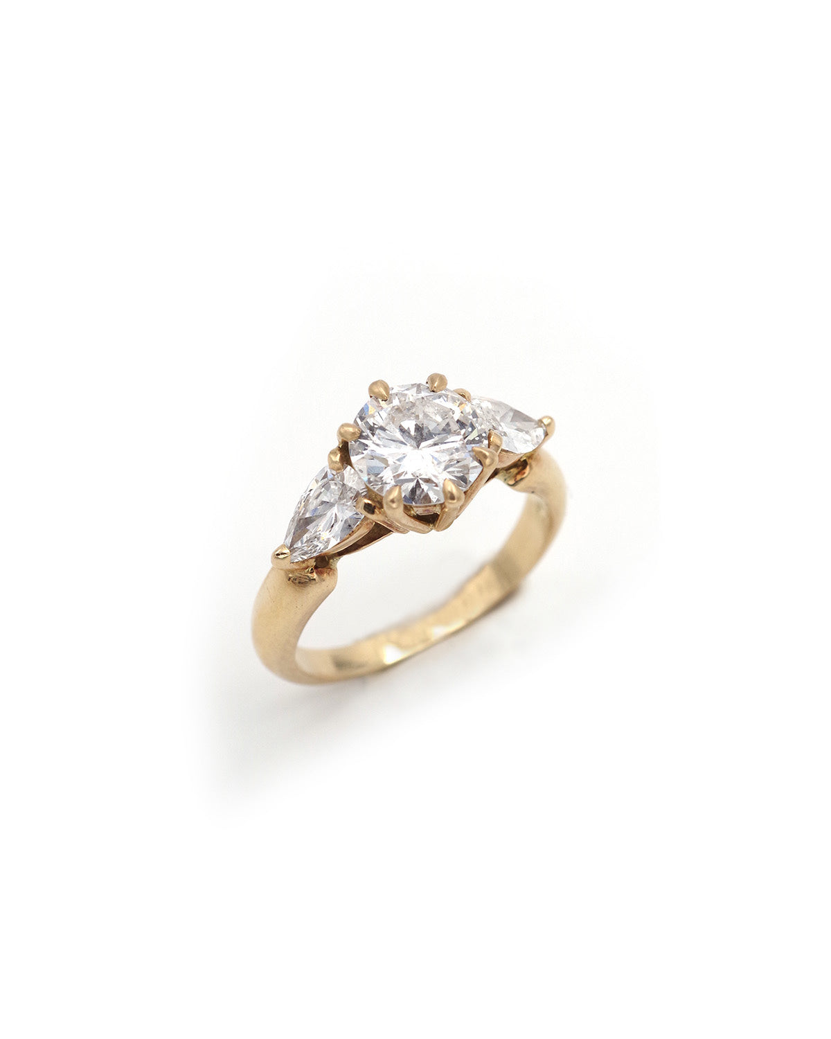 Bague diamants 2.40 ct