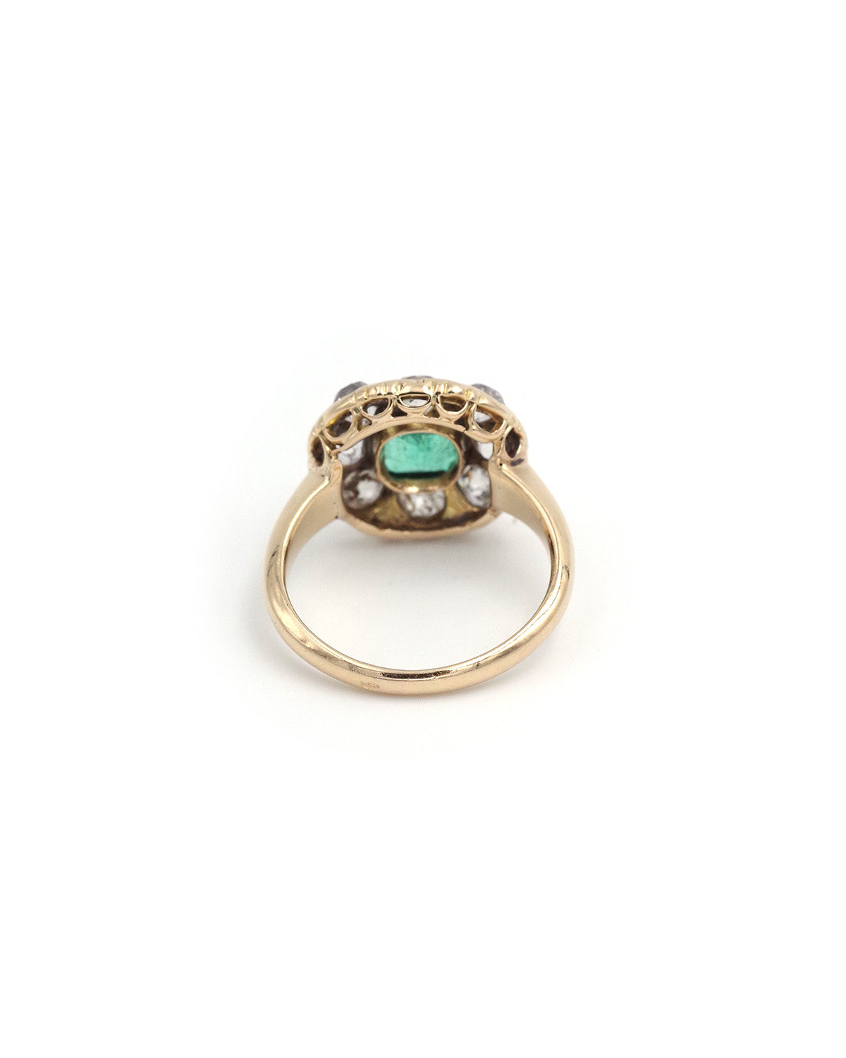 Colombian emerald ring