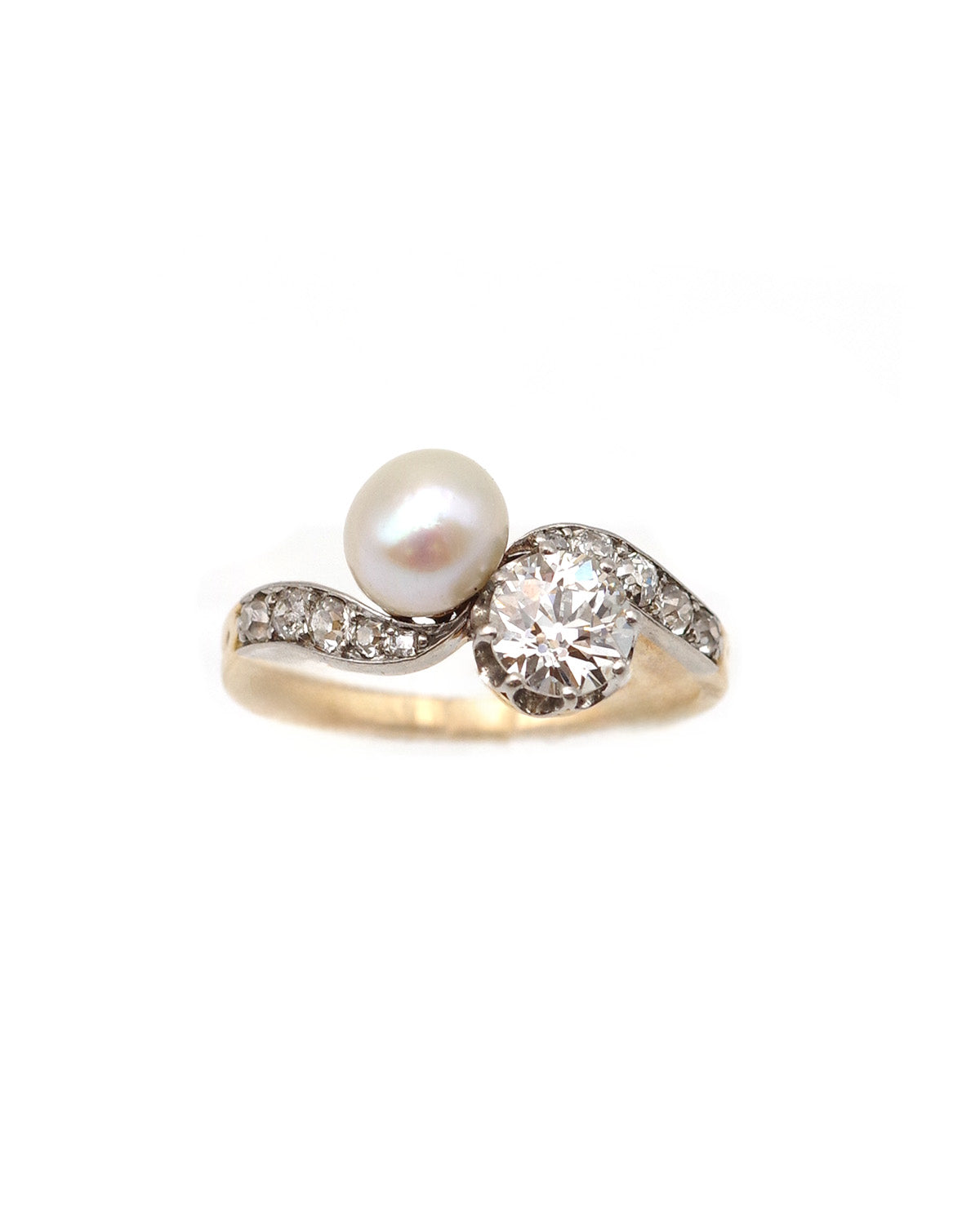You me ring in gold