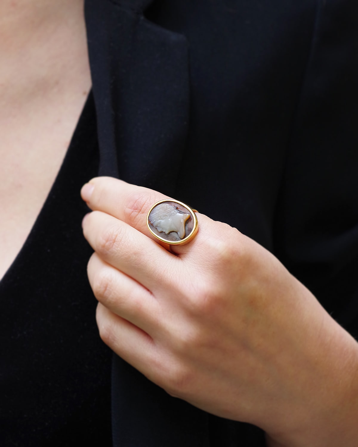 Emperor Cameo men's Ring