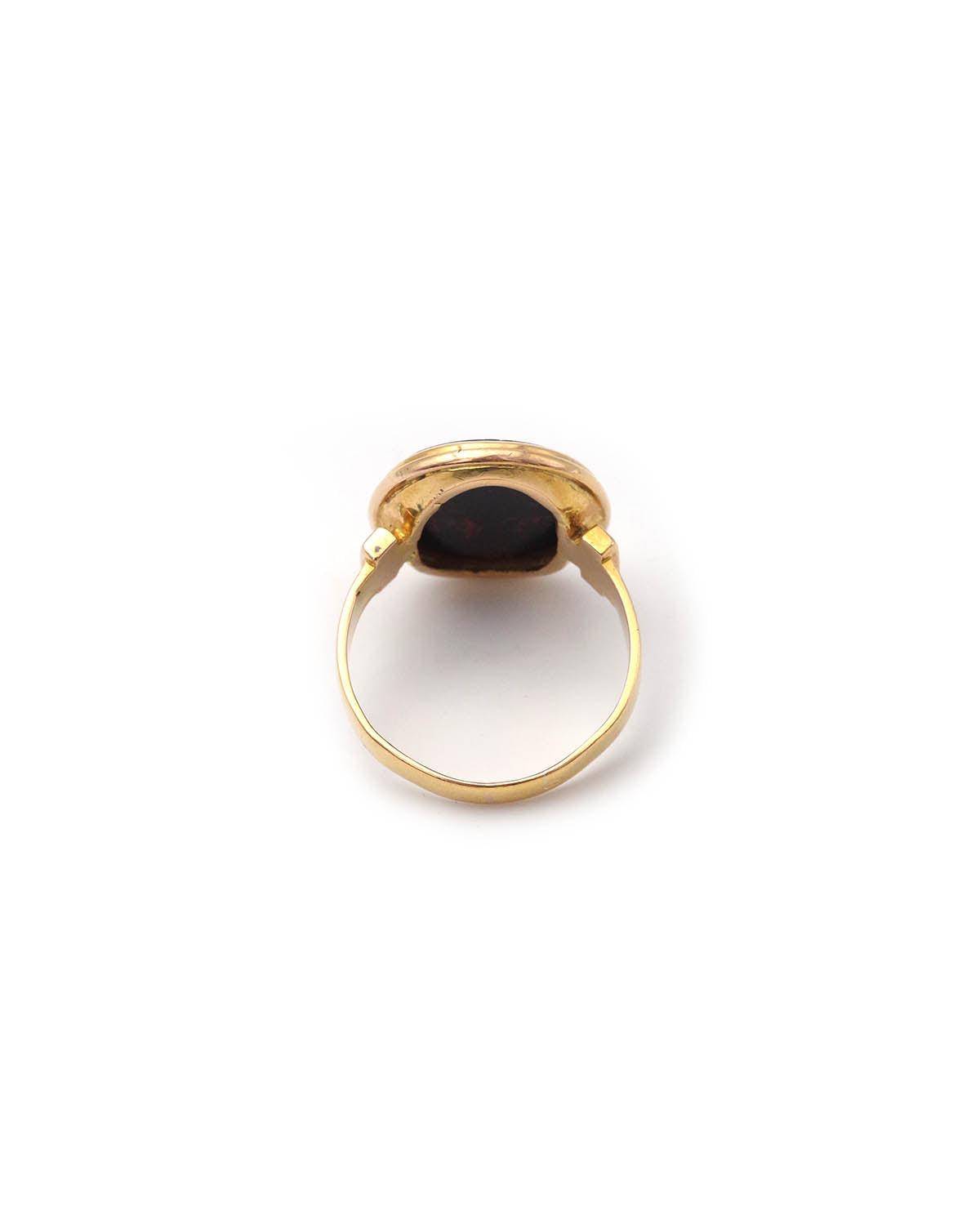 Bloodstone signet ring