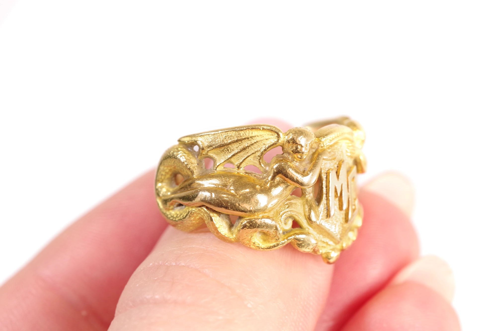 Antique ring for men