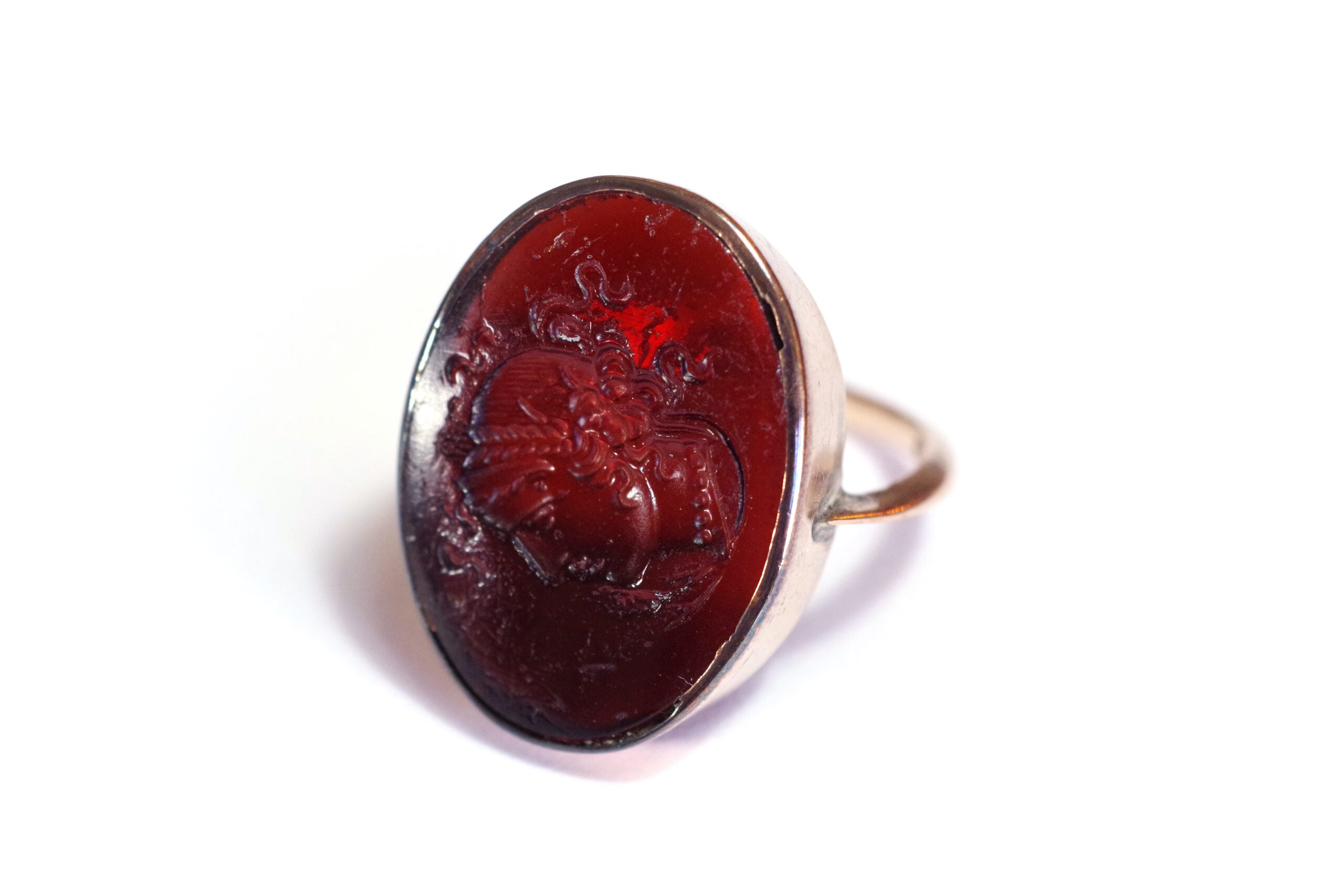 Demeter intaglio ring