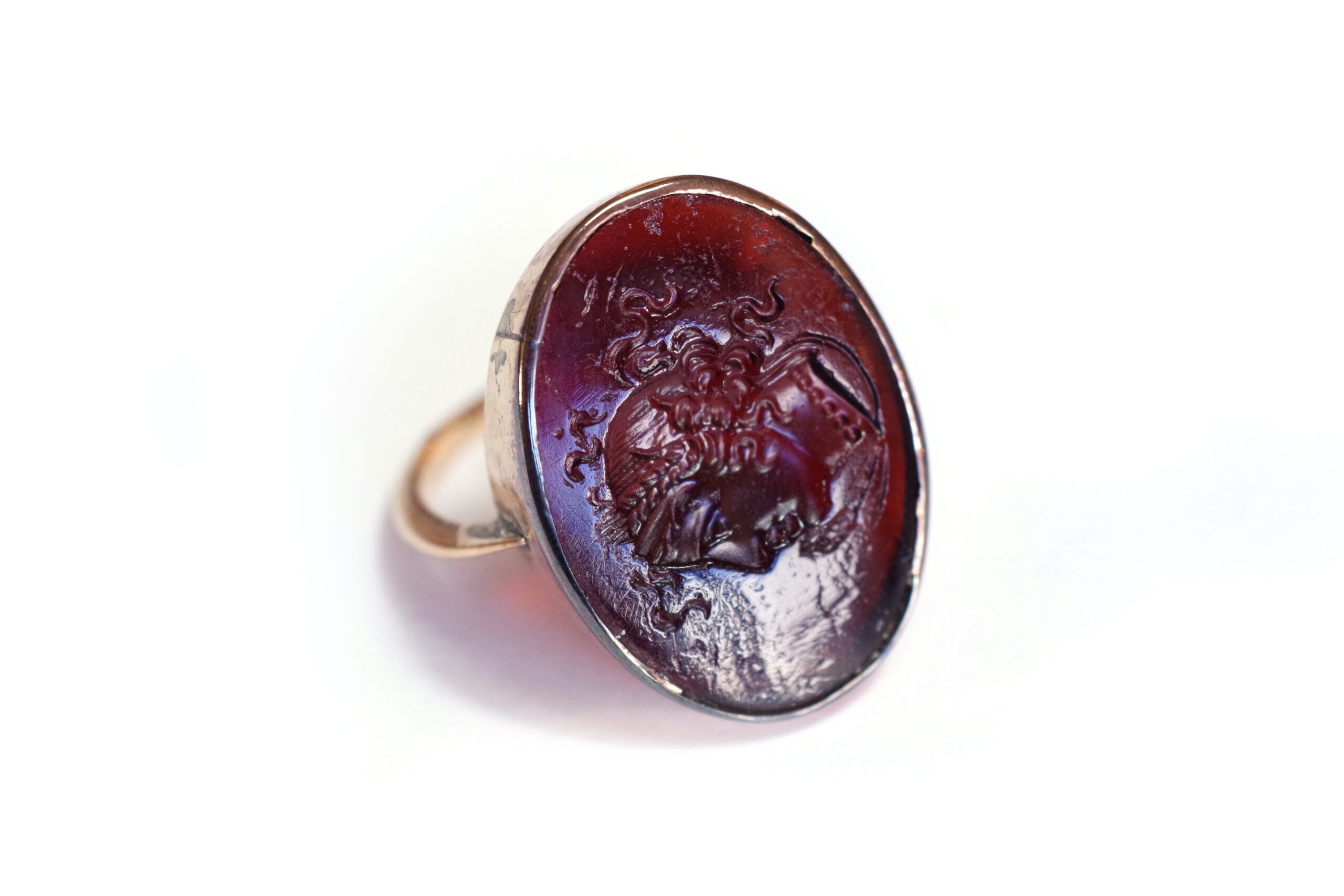 Demeter intaglio ring