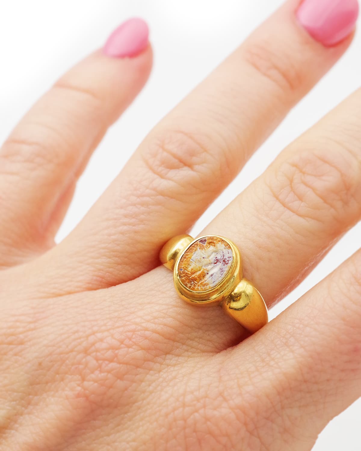 roman intaglio signet ring