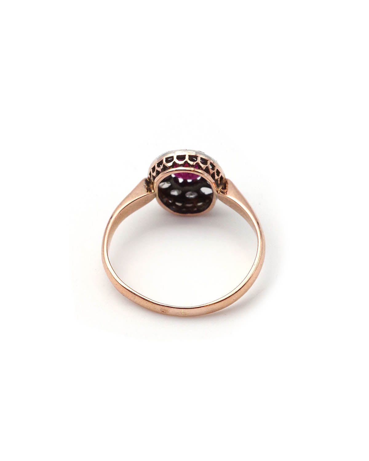 bague rubis en or