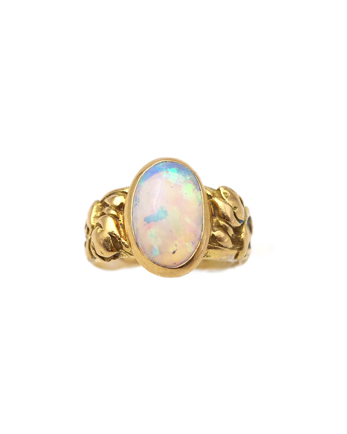 Bague opale iris
