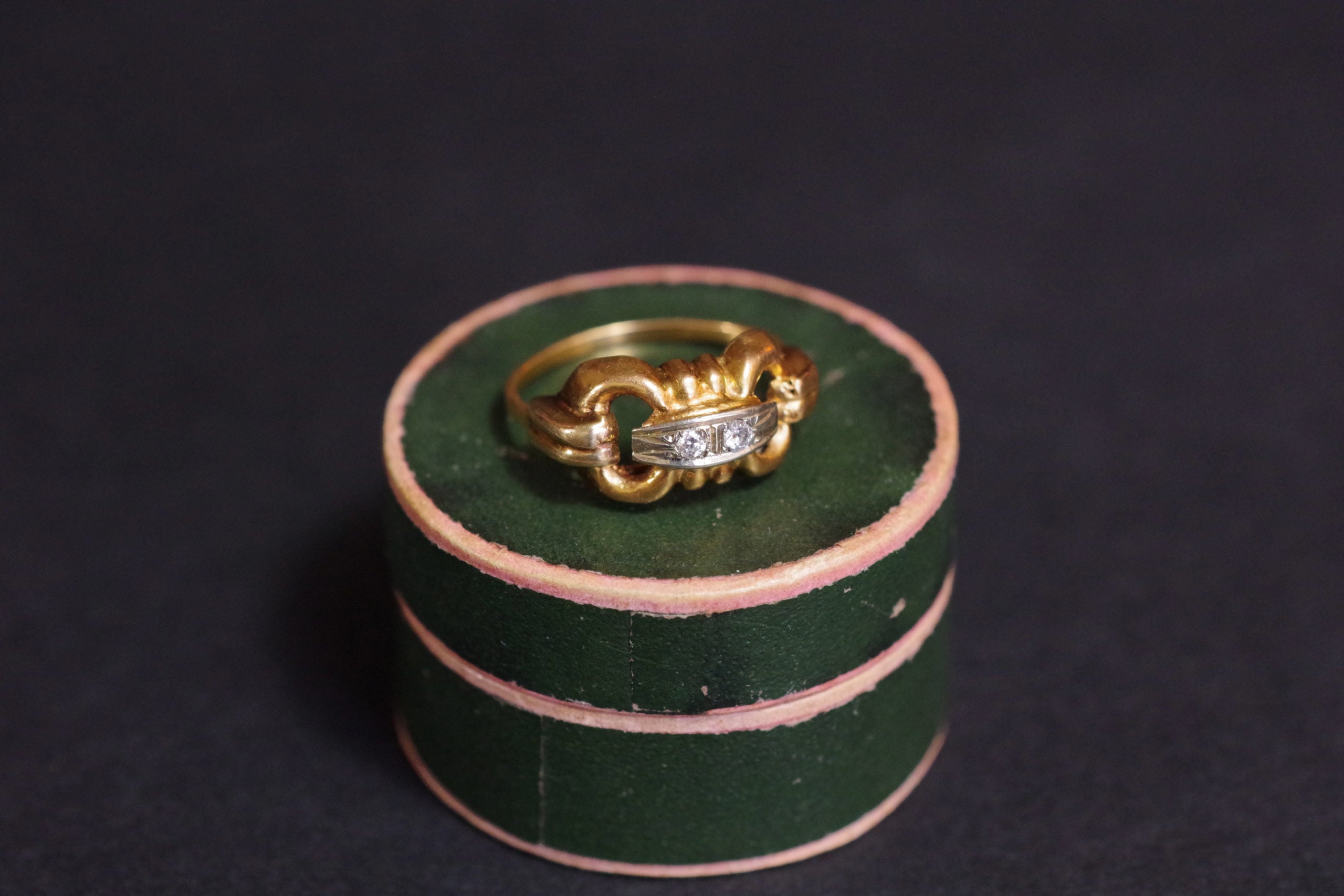 Bague art deco ancienne