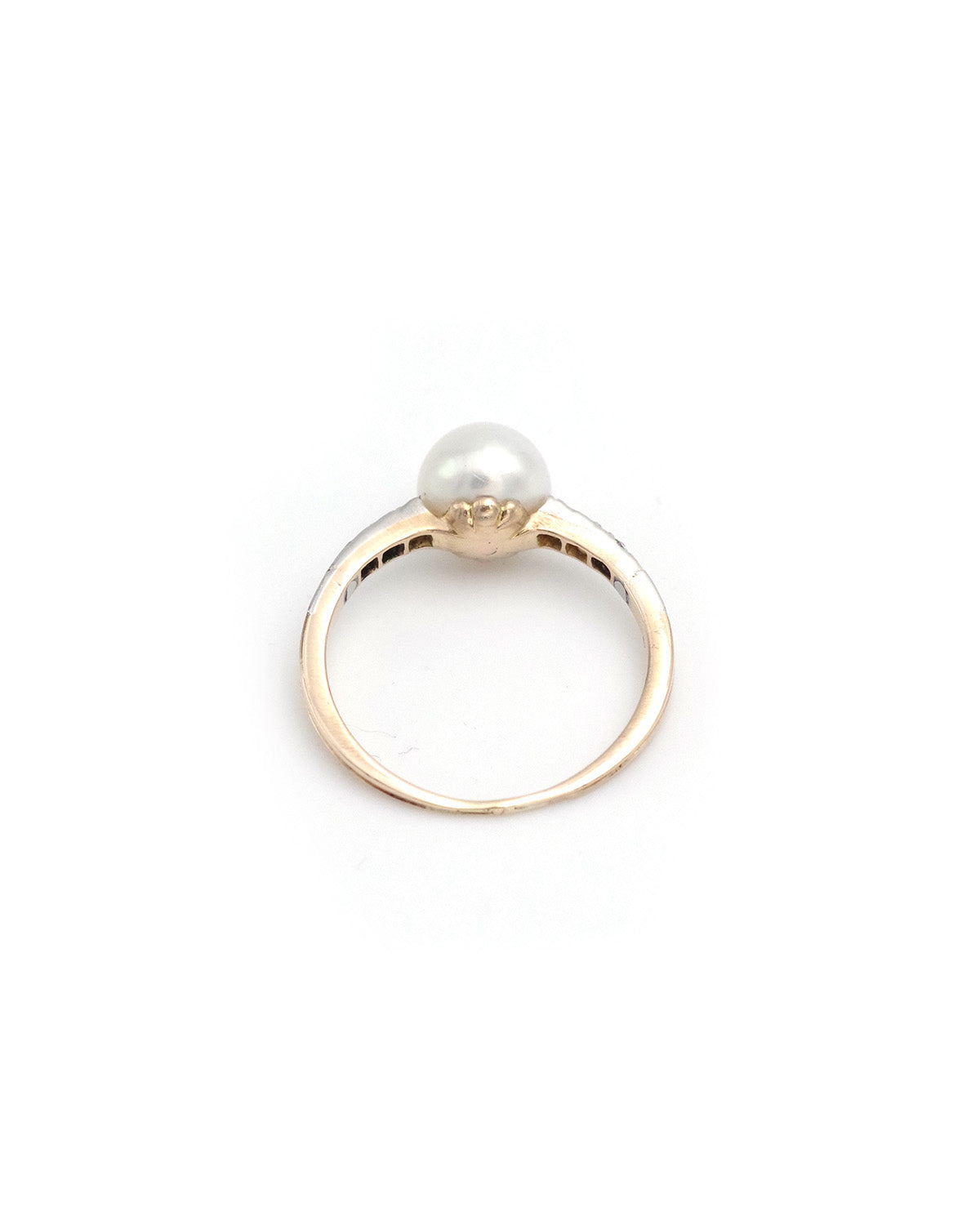 Art Deco pearl ring