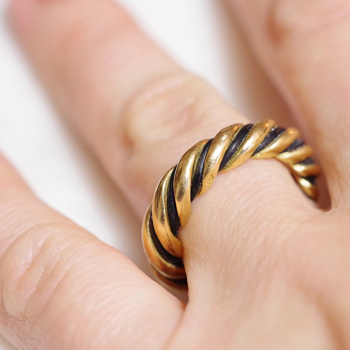Mors Dutton Snaffle à Grande Bague Torsadée - Taille 5,25 Pouces - Occasion