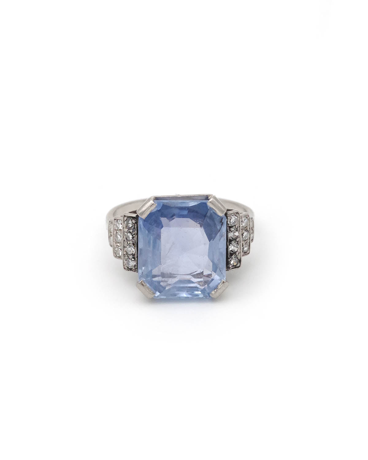 BOBIJOO JEWELRY Orecchini A Cerchio Savoiardi 35mm Donna | Oro Con Pietre Blu Effetto Zaffiro, Senza Nichel, In Pouch Regalo