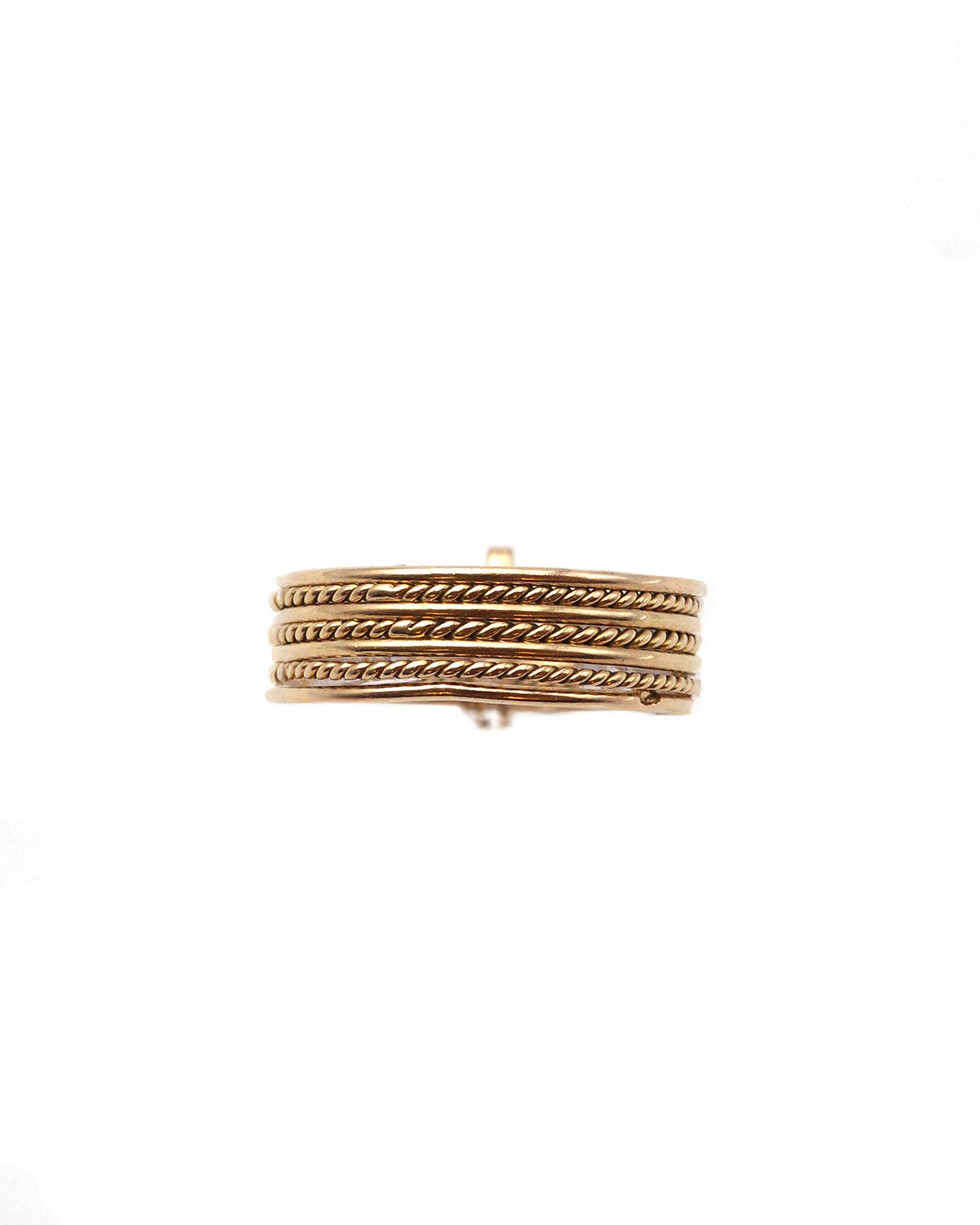 bague semainier en or