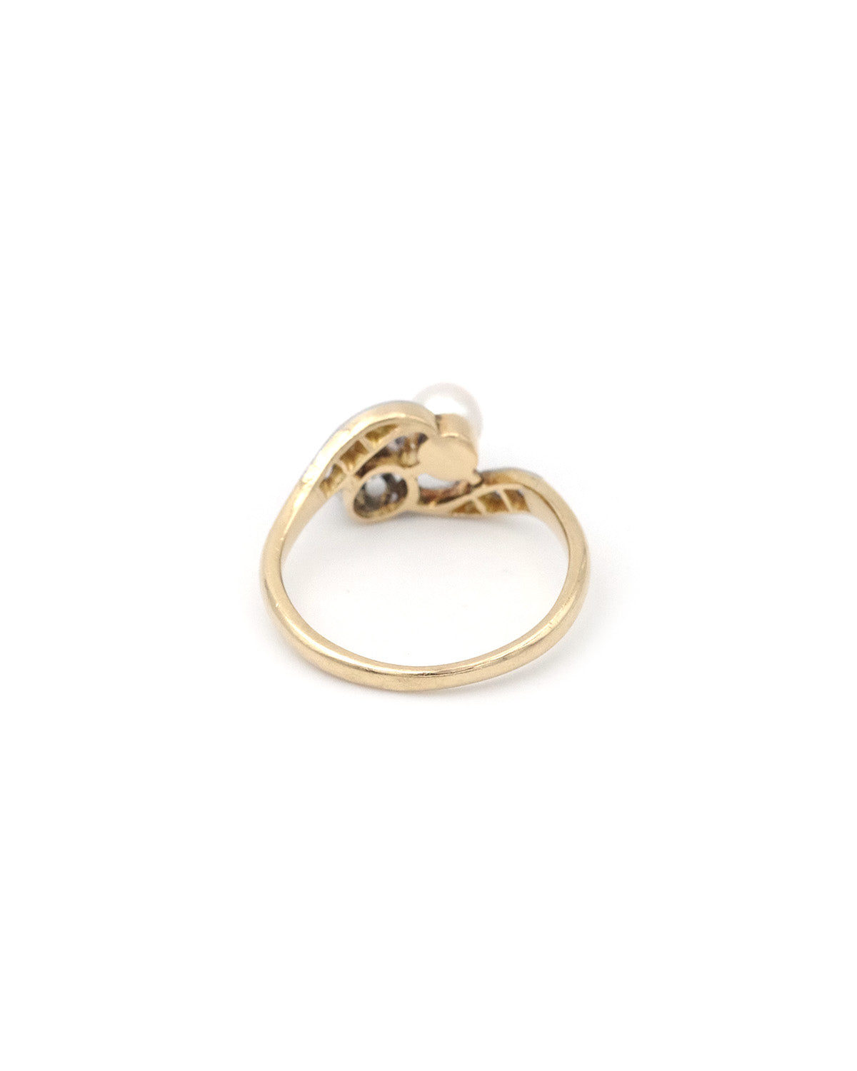 You and me ring in gold
