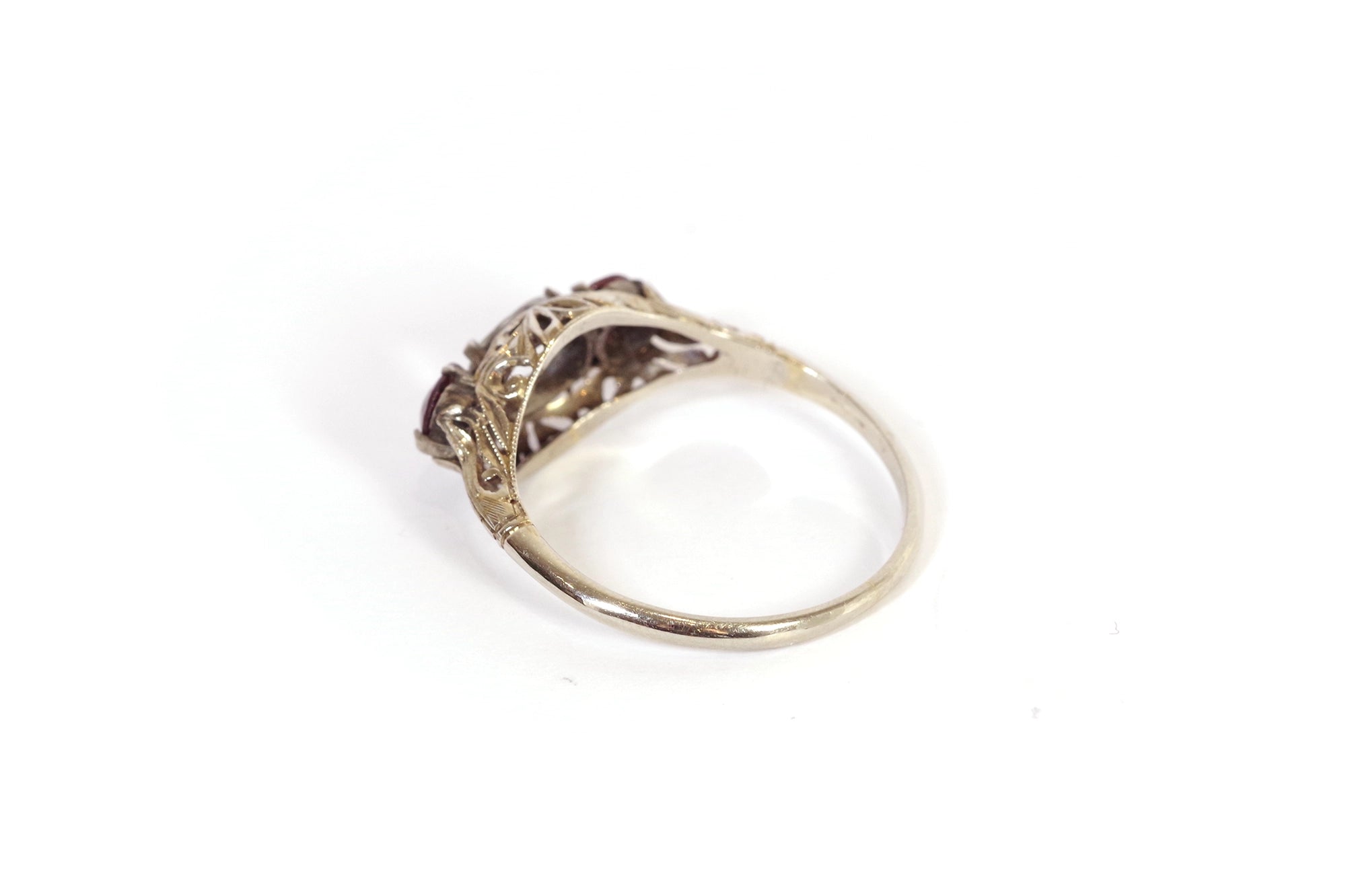 gold art deco ring