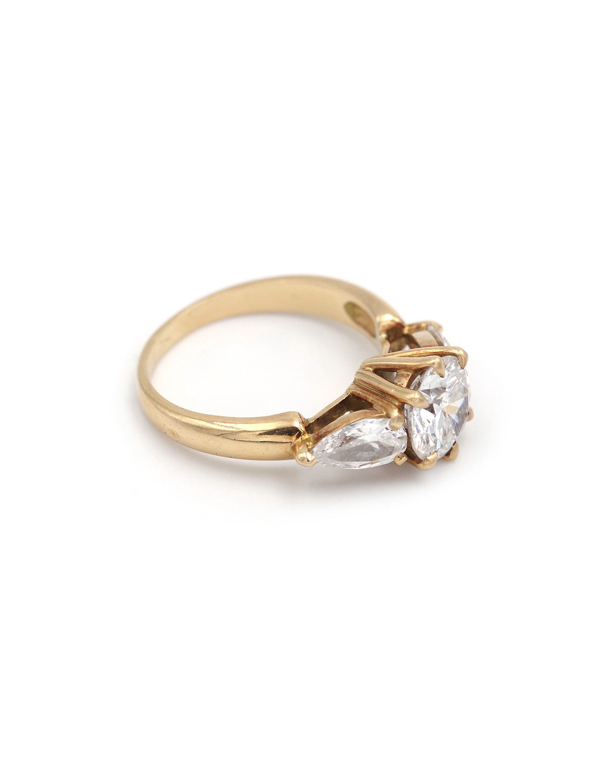 Bague diamants 2.40 ct