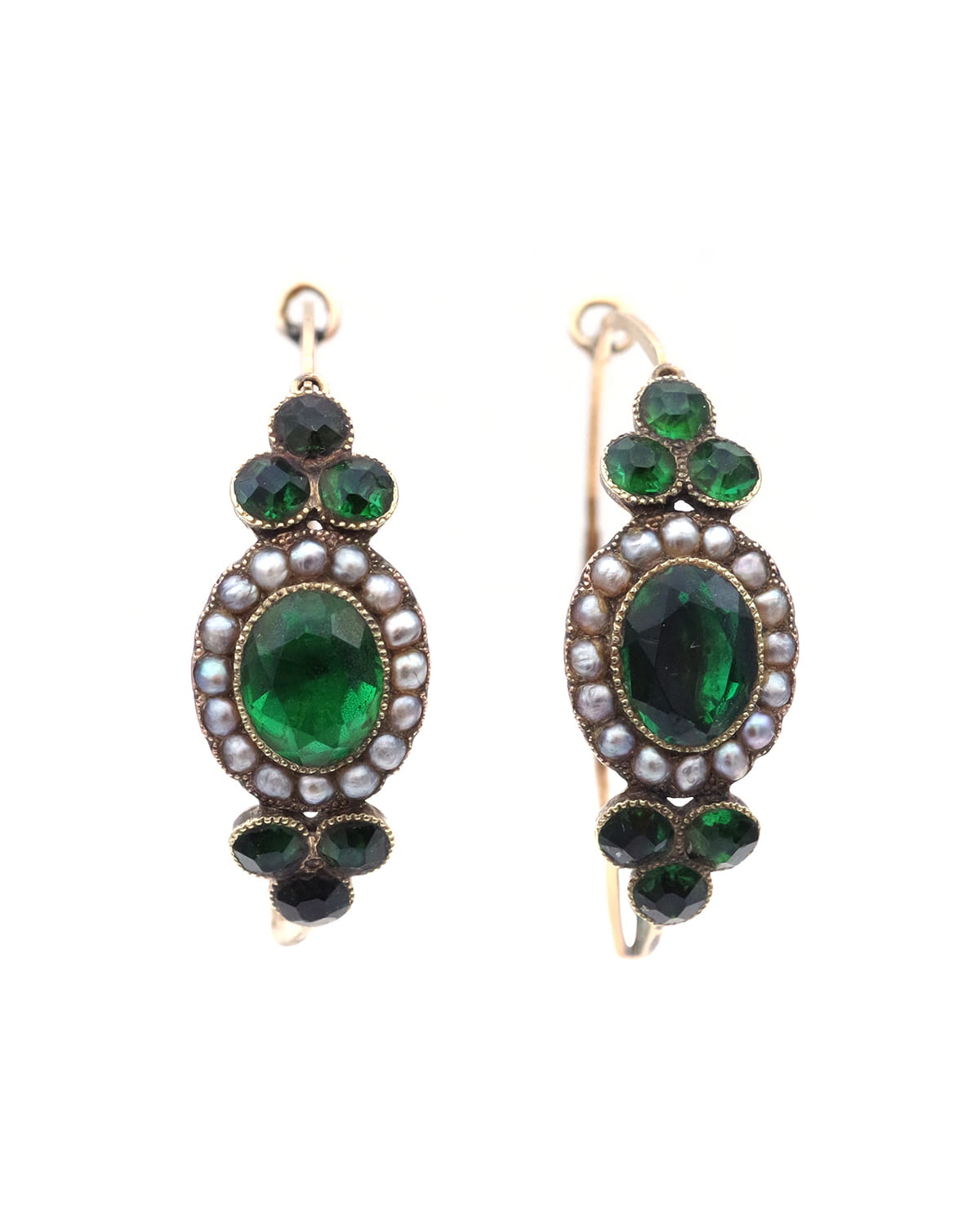 boucles oreille poissardes en or